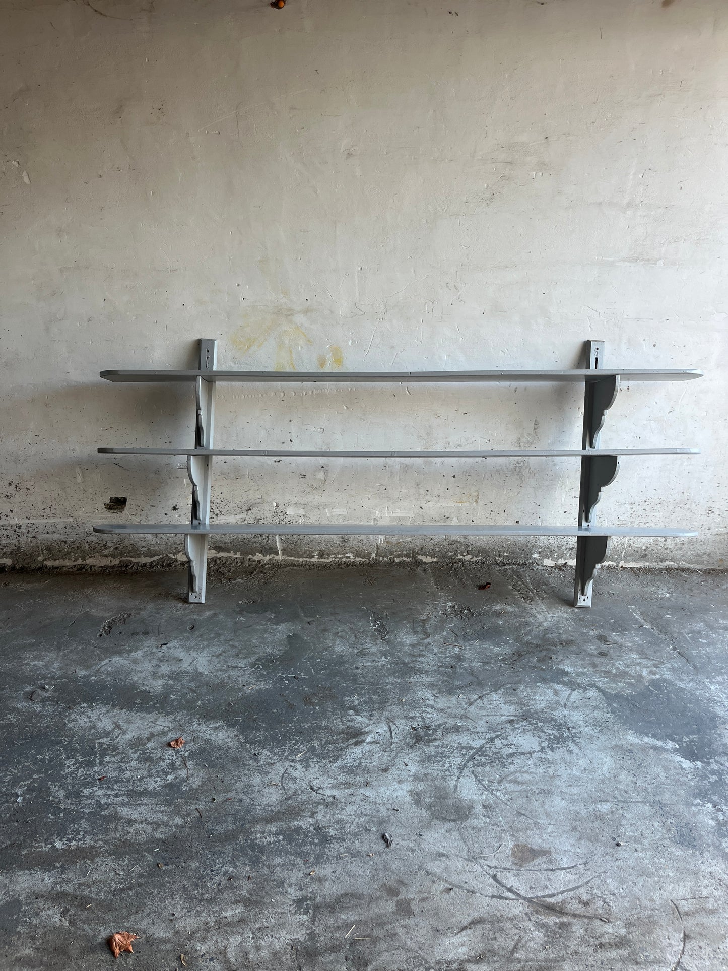 XL Antique French Wall Rack – Industrial Style