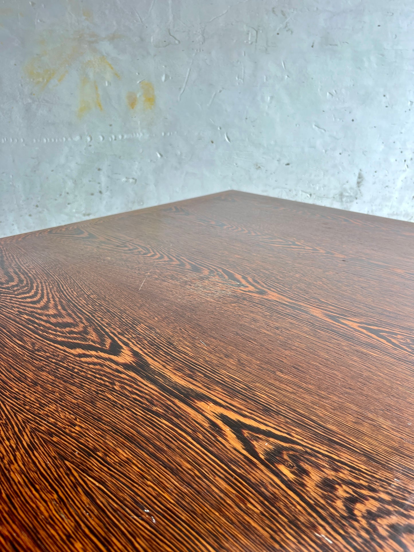 Mid-Century Belgian Dining Table with Chrome Legs