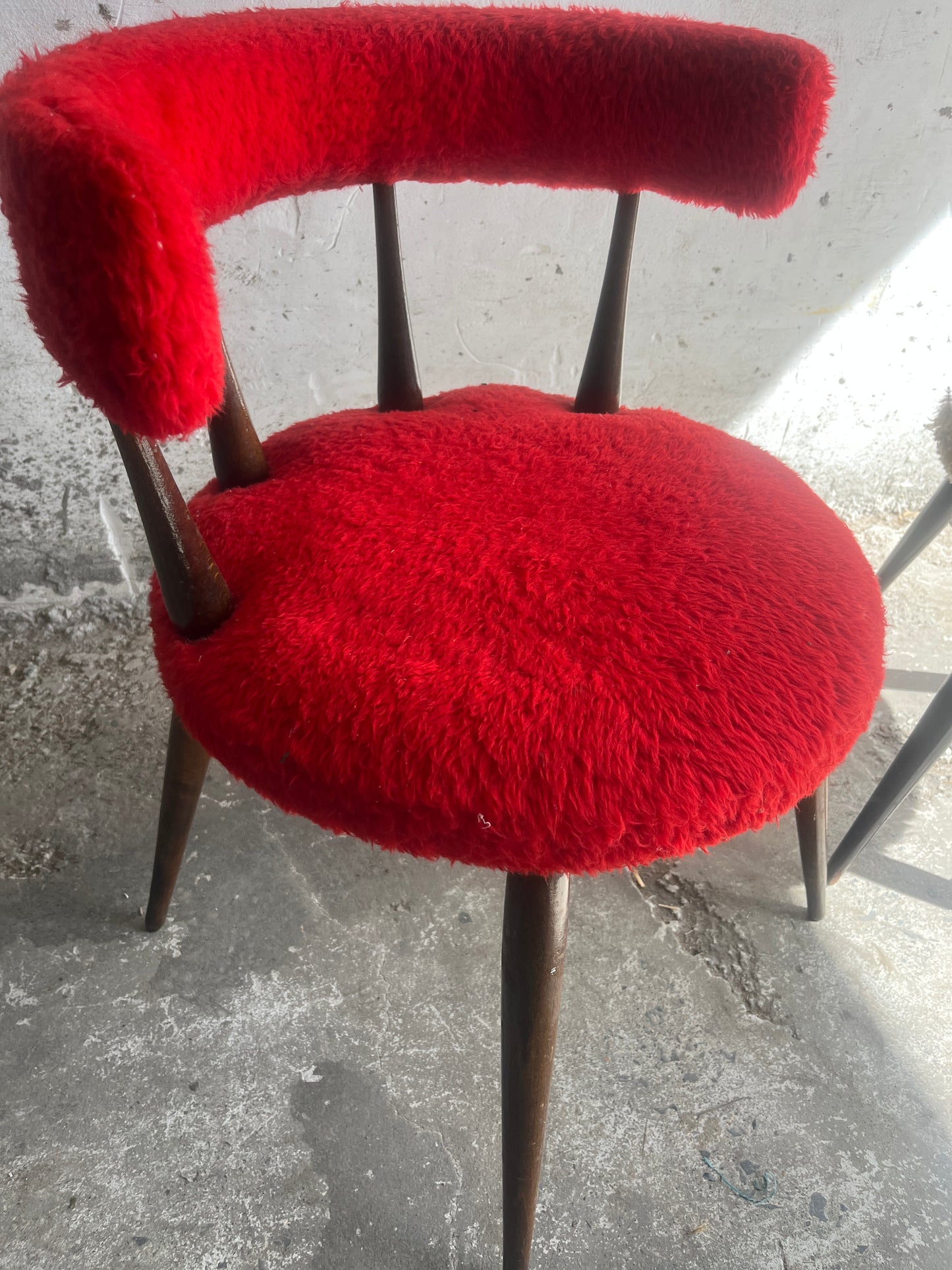 Set of 2 Vintage Chairs in Original Fabric