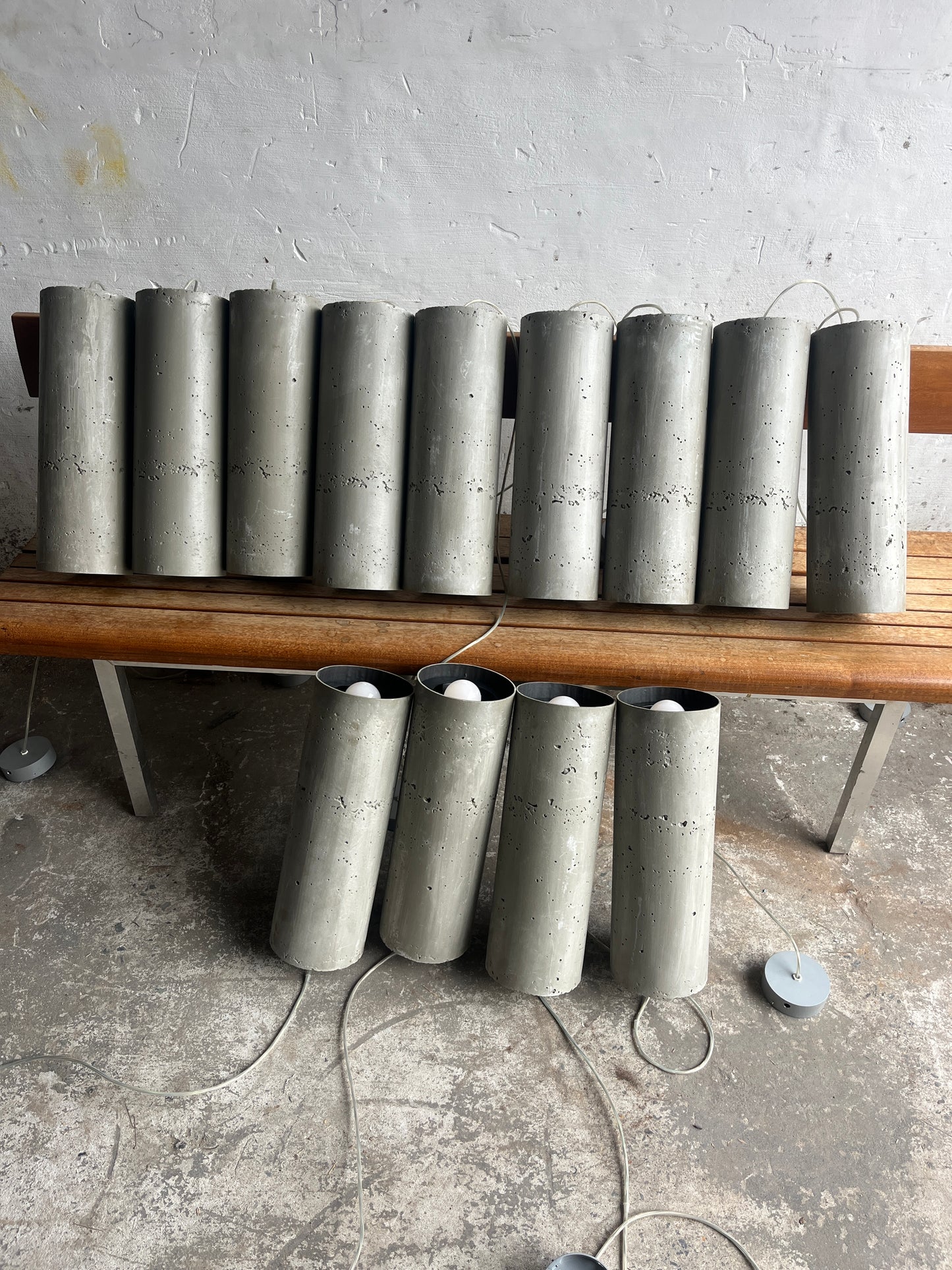 Wever & Ducré “Concrete Tube 4.0” Pendant