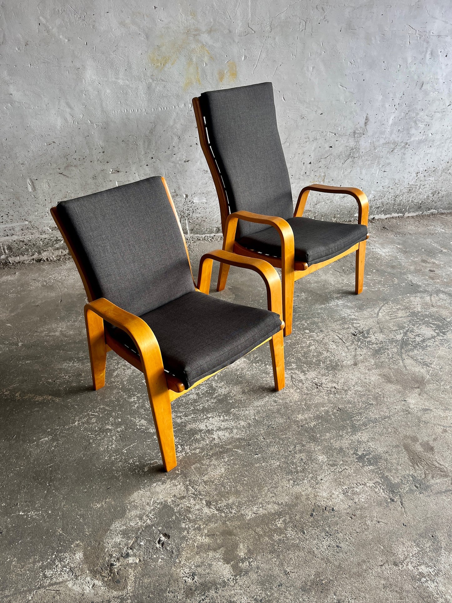 Pair of FB-05 & FB-06 Lounge Chairs by Cees Braakman for Pastoe, 1950s