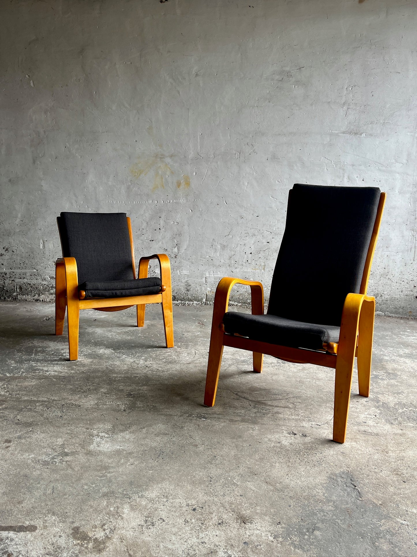 Pair of FB-05 & FB-06 Lounge Chairs by Cees Braakman for Pastoe, 1950s
