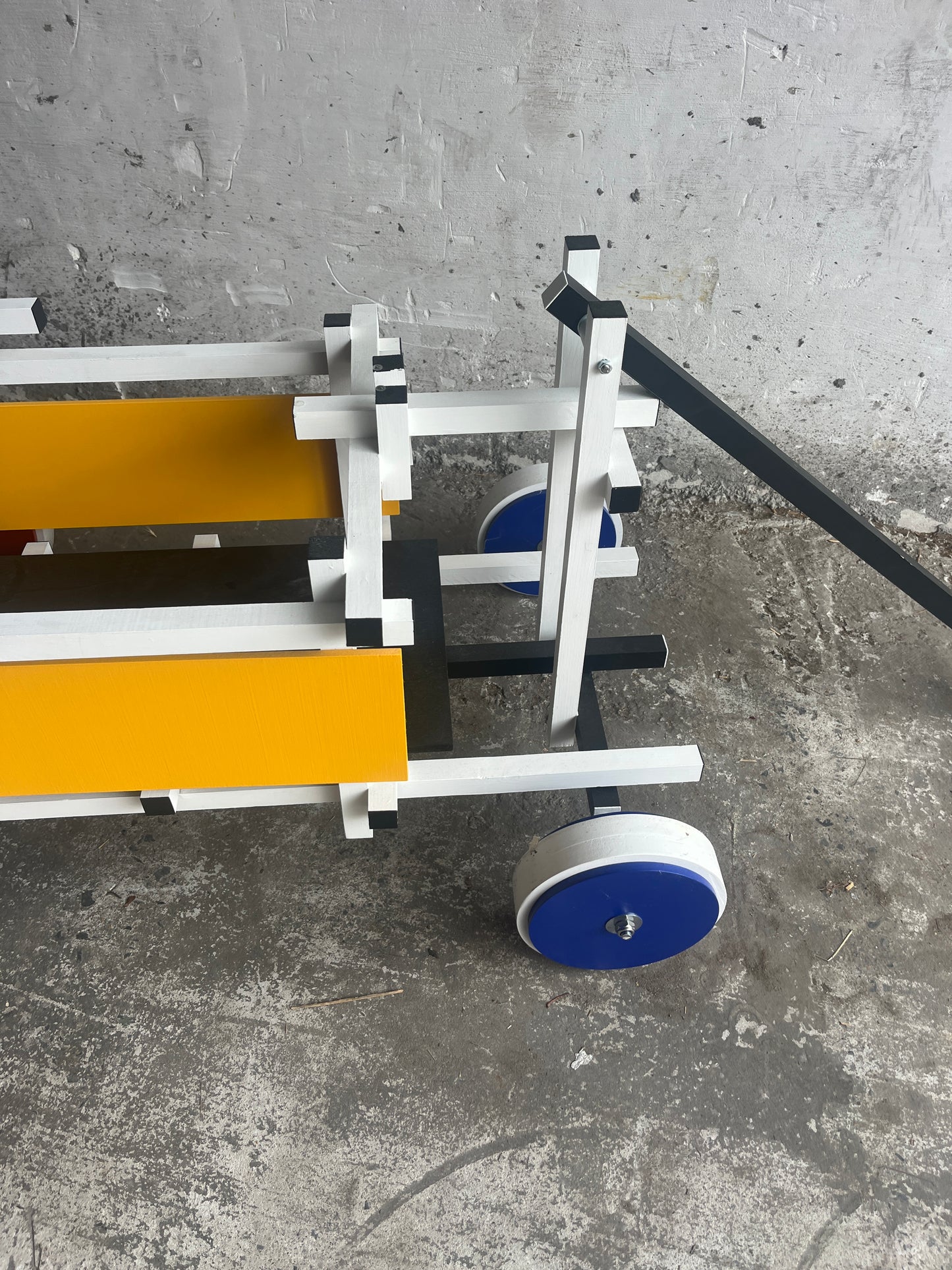 Rietveld-Style Handcart, De Stijl Design ca. 1923