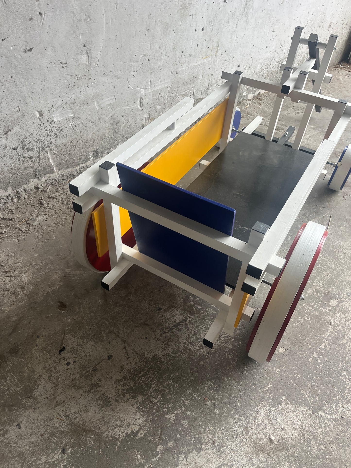 Rietveld-Style Handcart, De Stijl Design ca. 1923
