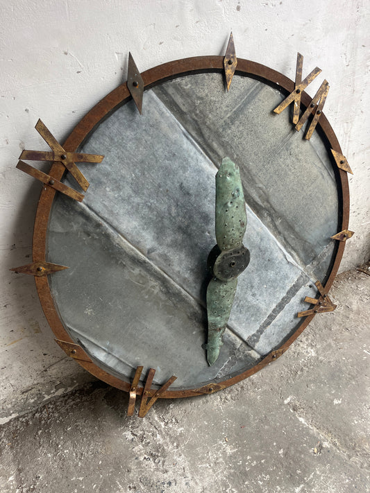 Large Industrial Clock Face (Ø104cm)