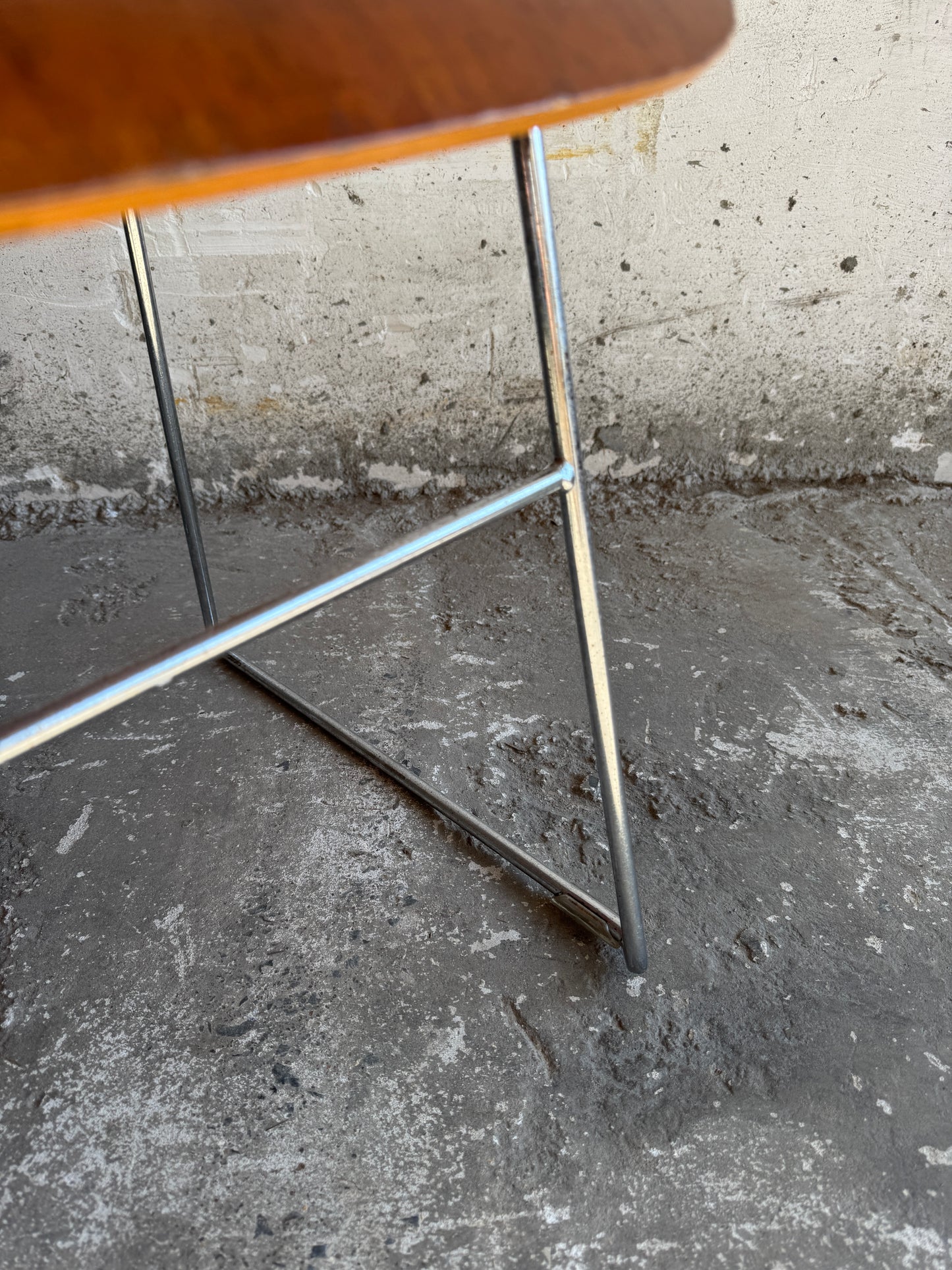 Set van 4 originele David Rowland 40/4 stoelen