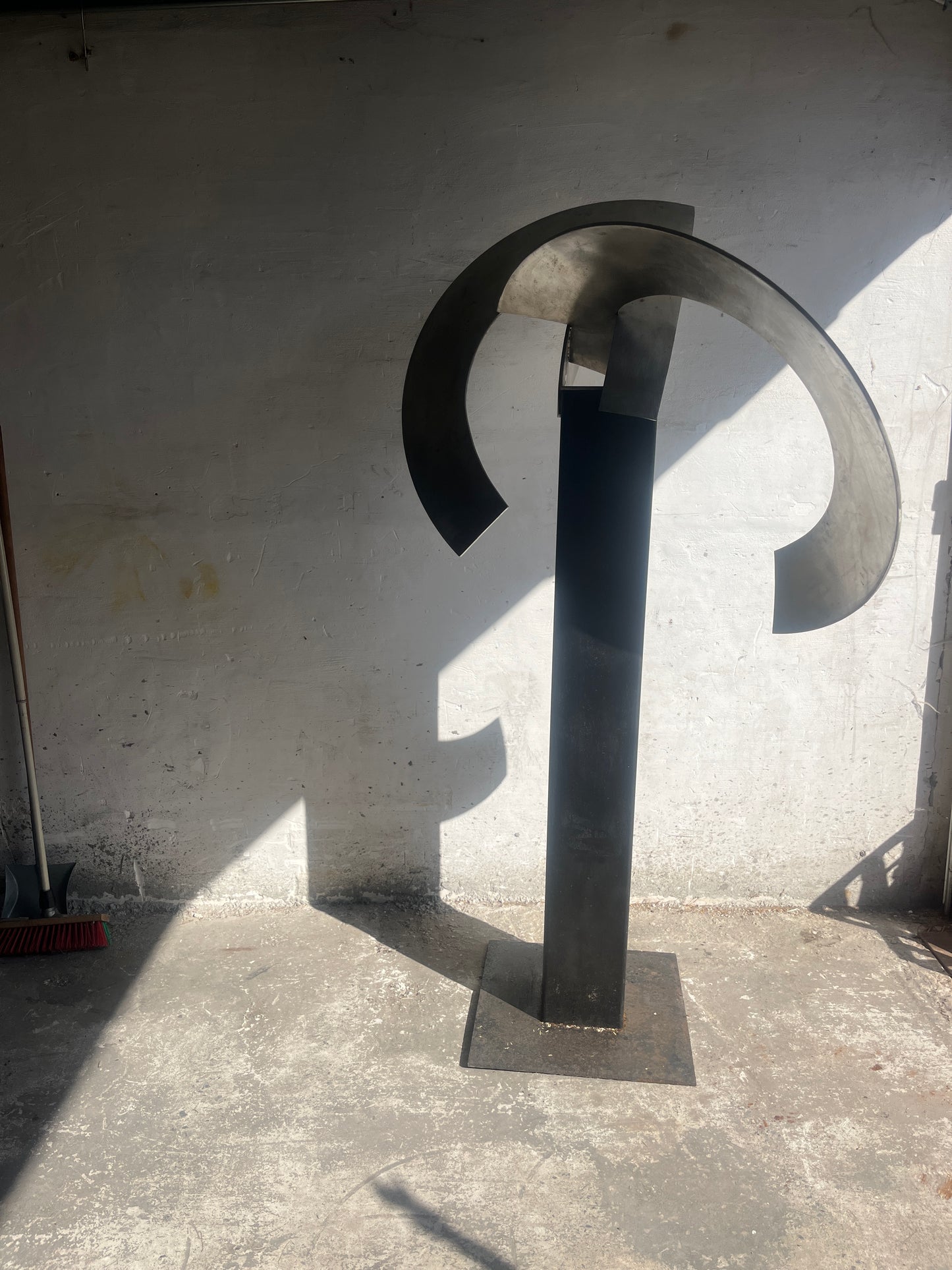 Alexander Ketele Abstract Steel Sculpture