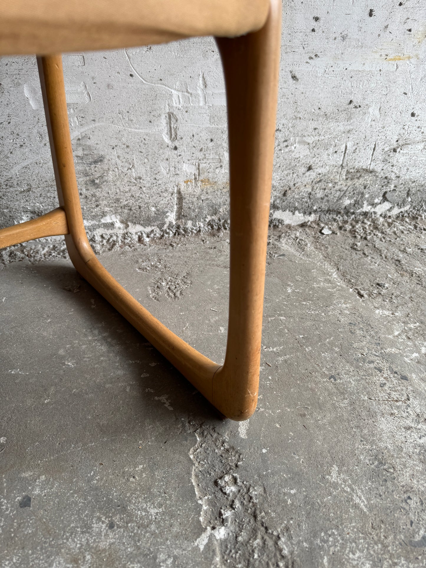 Set van 6 vintage in gebogen hout stoelen by Emile & Walter Baumann, 1960s