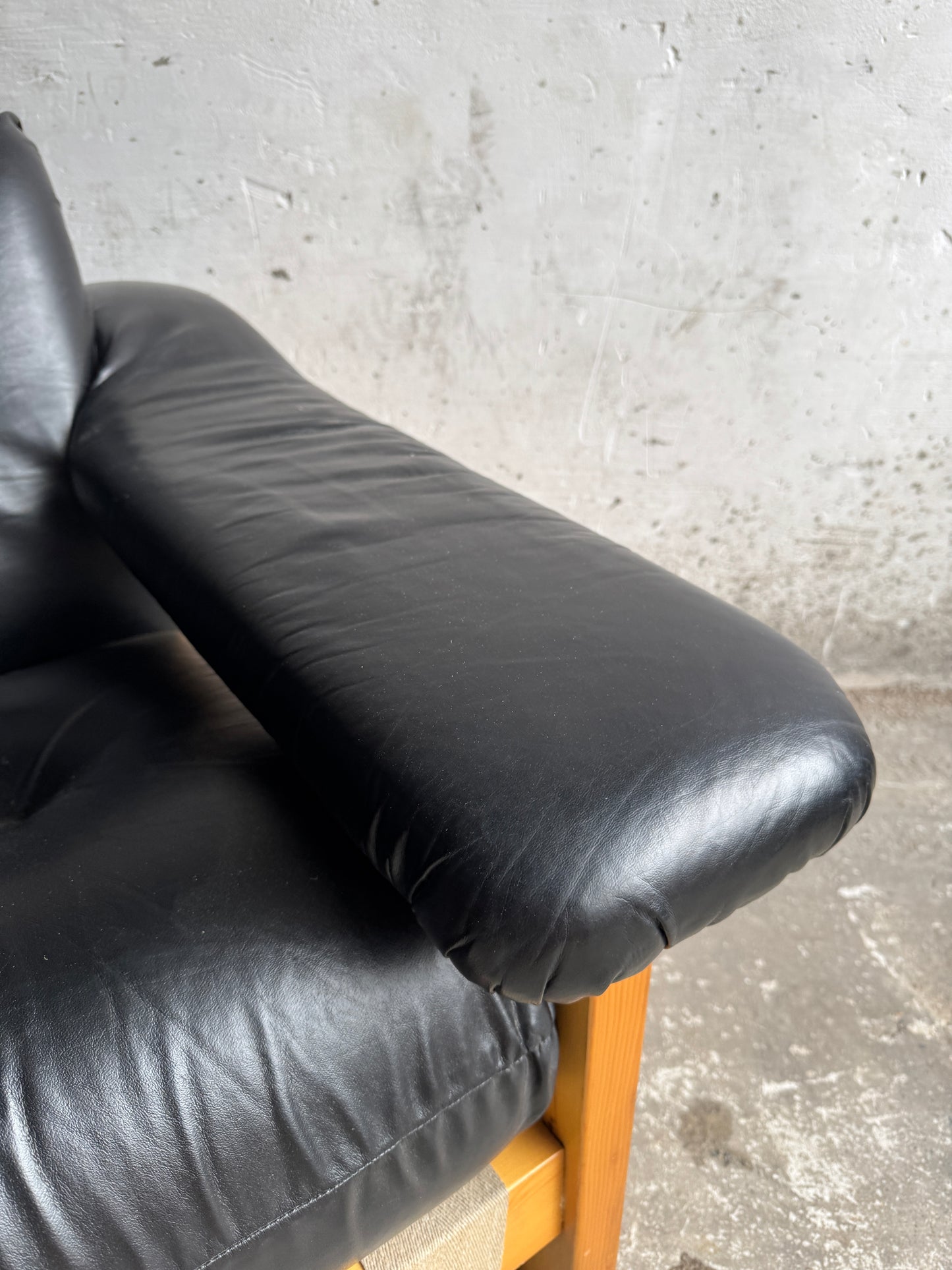 Vintage Italiaanse fauteuil van Poltrona Munari – ontwerp uit de jaren 70