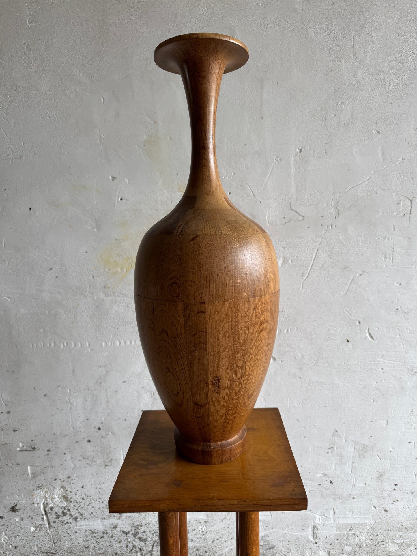 Sculptural Wooden Vase