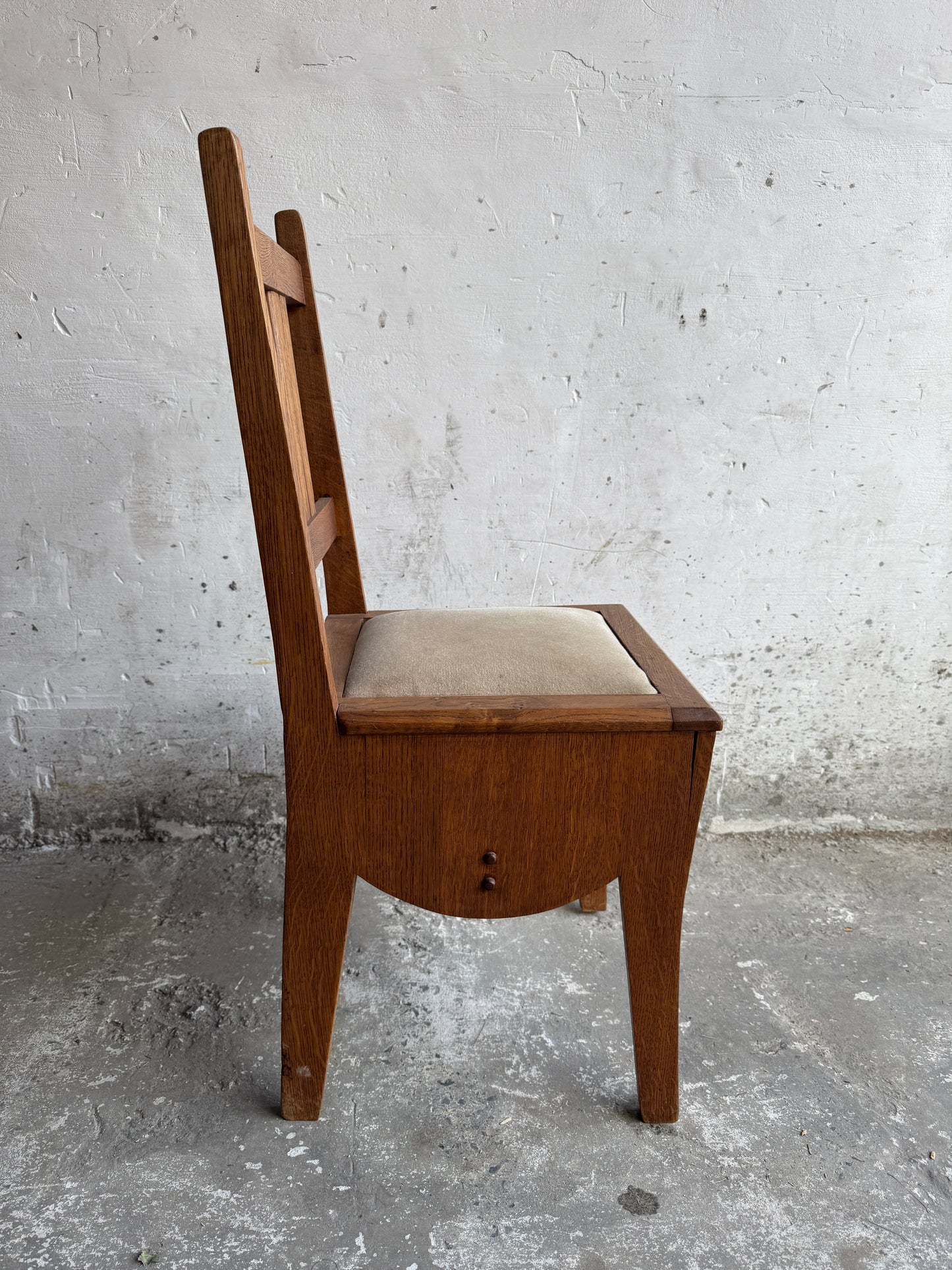Set of 6 Amsterdamse School Art Deco Dining Chairs