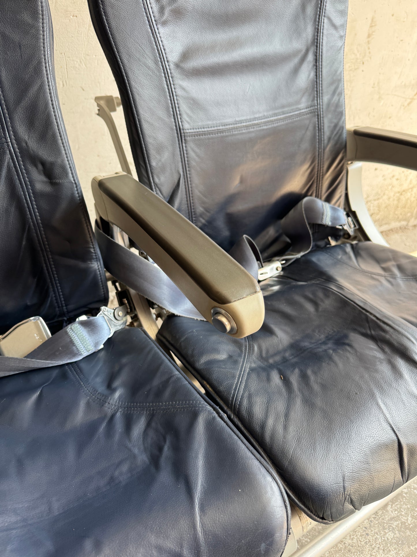 Vintage Triple Airplane Seats – Recaro