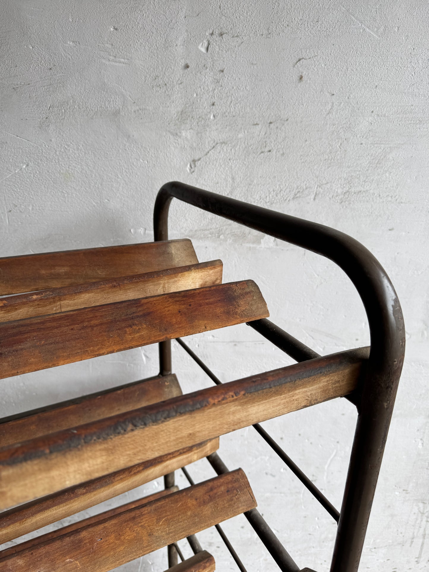 Authentic Belgian Interbellum Bakery Bread Rack – Circa 1930
