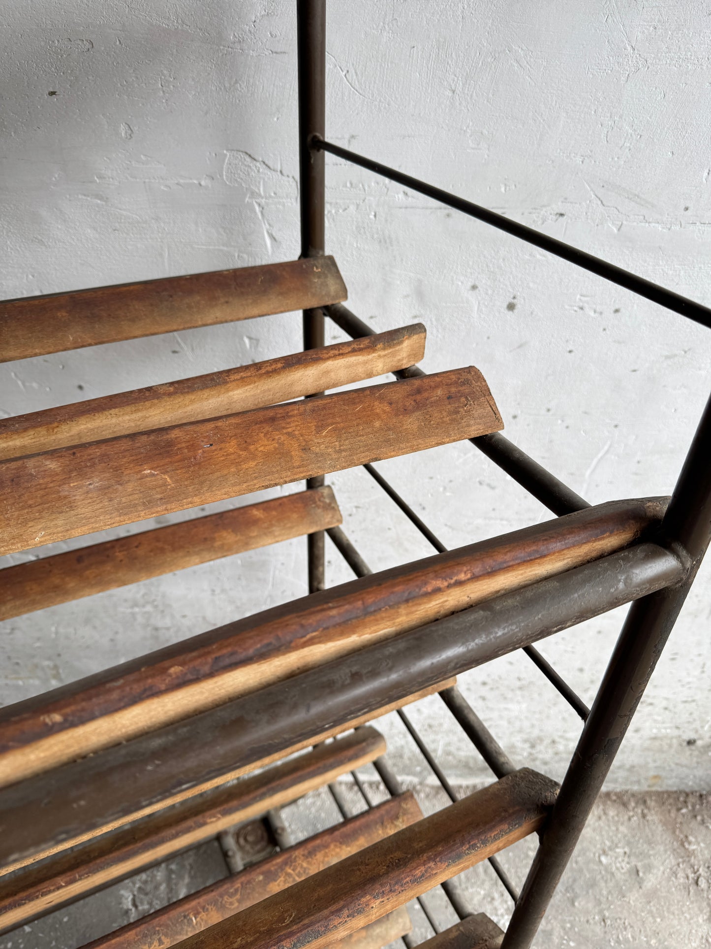 Authentic Belgian Interbellum Bakery Bread Rack – Circa 1930