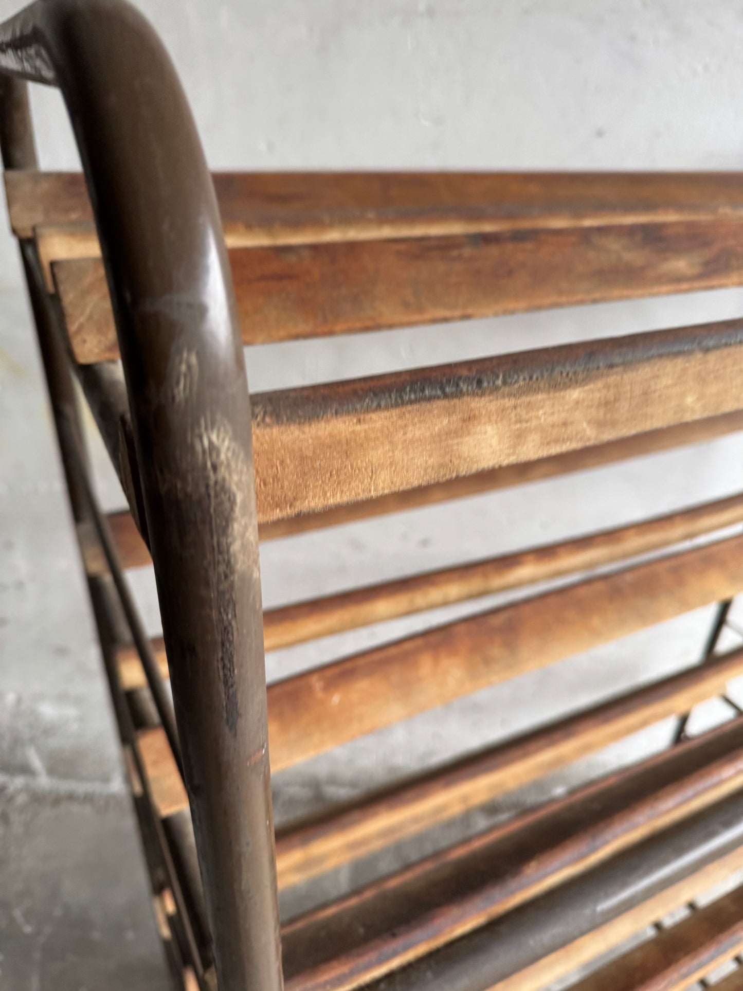 Authentic Belgian Interbellum Bakery Bread Rack – Circa 1930