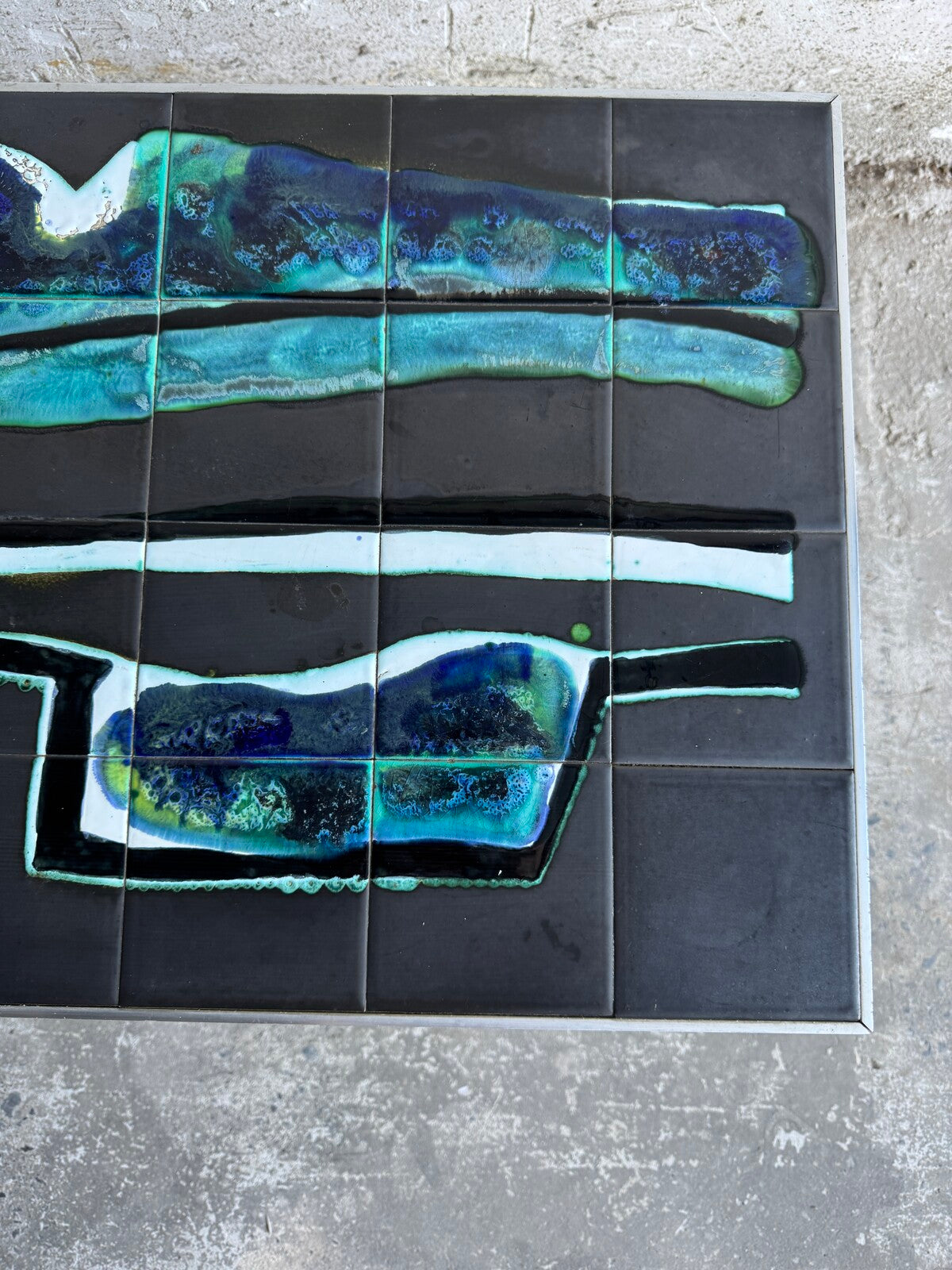 Keramische salontafel van Denisco (jaren 60)