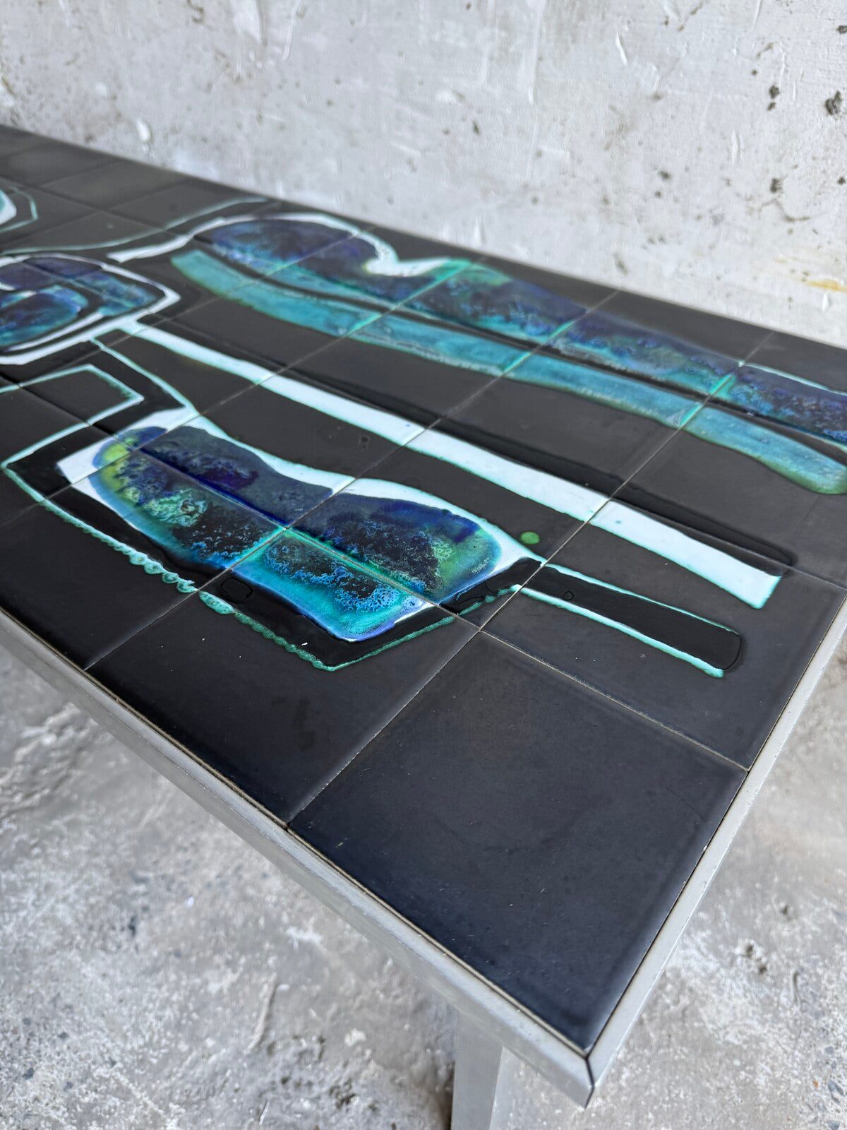 Keramische salontafel van Denisco (jaren 60)