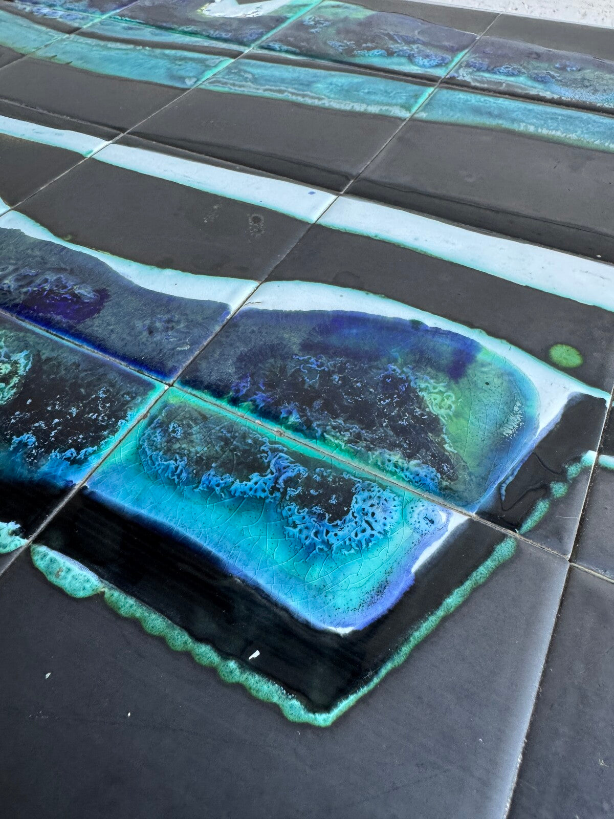 Keramische salontafel van Denisco (jaren 60)