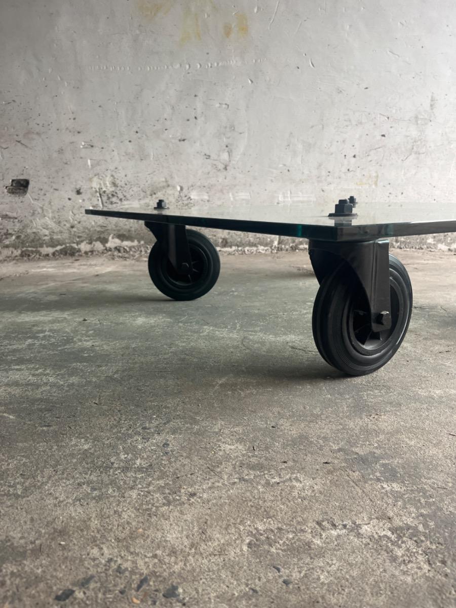 Salontafel van Gae Aulenti voor Fontana Arte – jaren 80