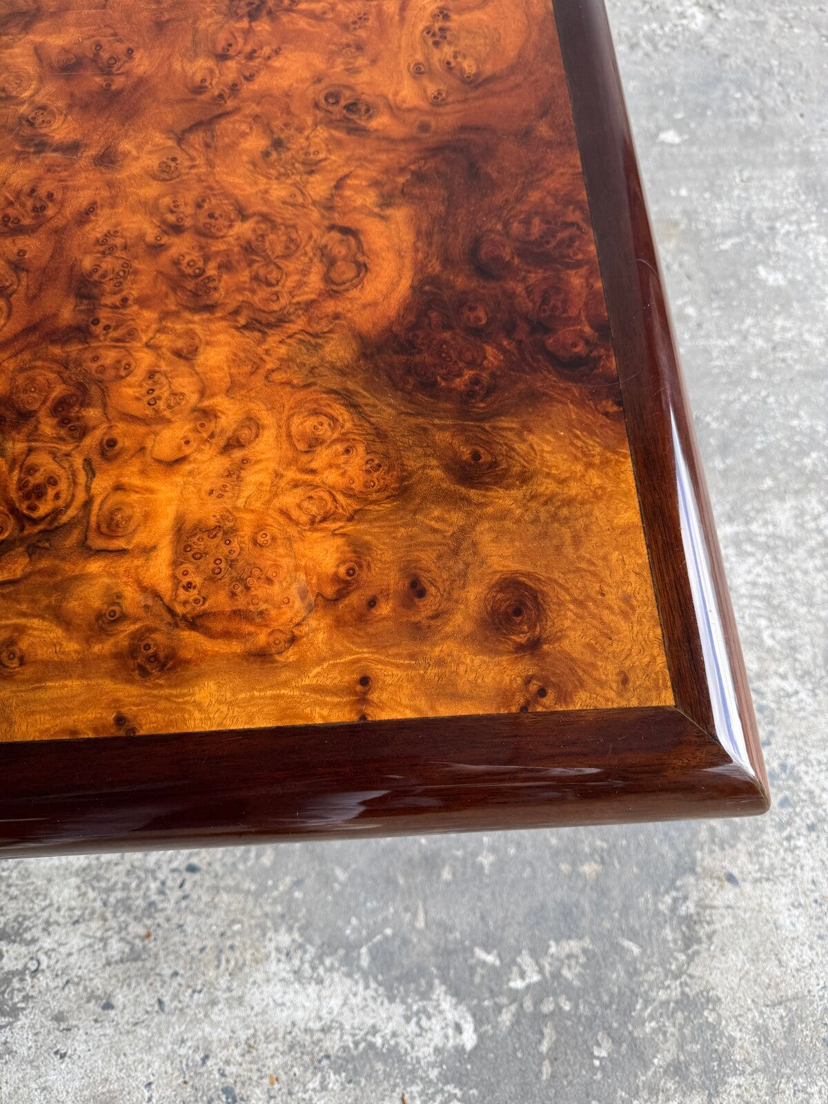Elegant Wooden Coffee Table by Jean Claude Mahey – France, 1970