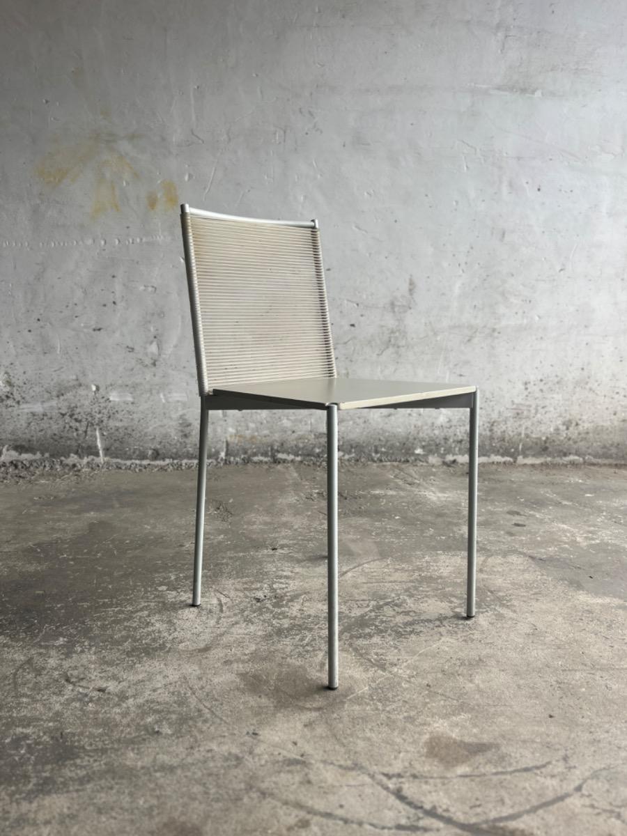 Set of 4 Fly Line chairs – Giandomenico Belotti for Fly Line, Italy, 1980s