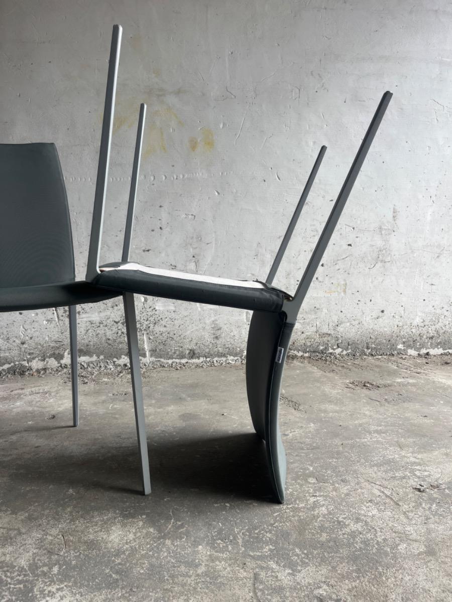 Set van 5 'Lia' stoelen door Roberto Barbieri voor Zanotta