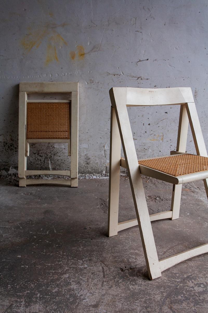 Set van 2 ‘Trieste’ klapstoelen door Aldo Jacober