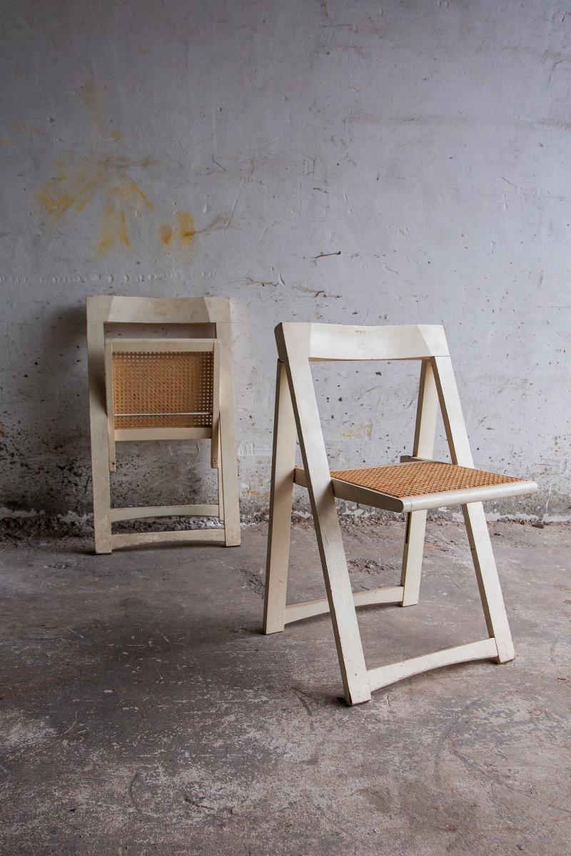 Set van 2 ‘Trieste’ klapstoelen door Aldo Jacober