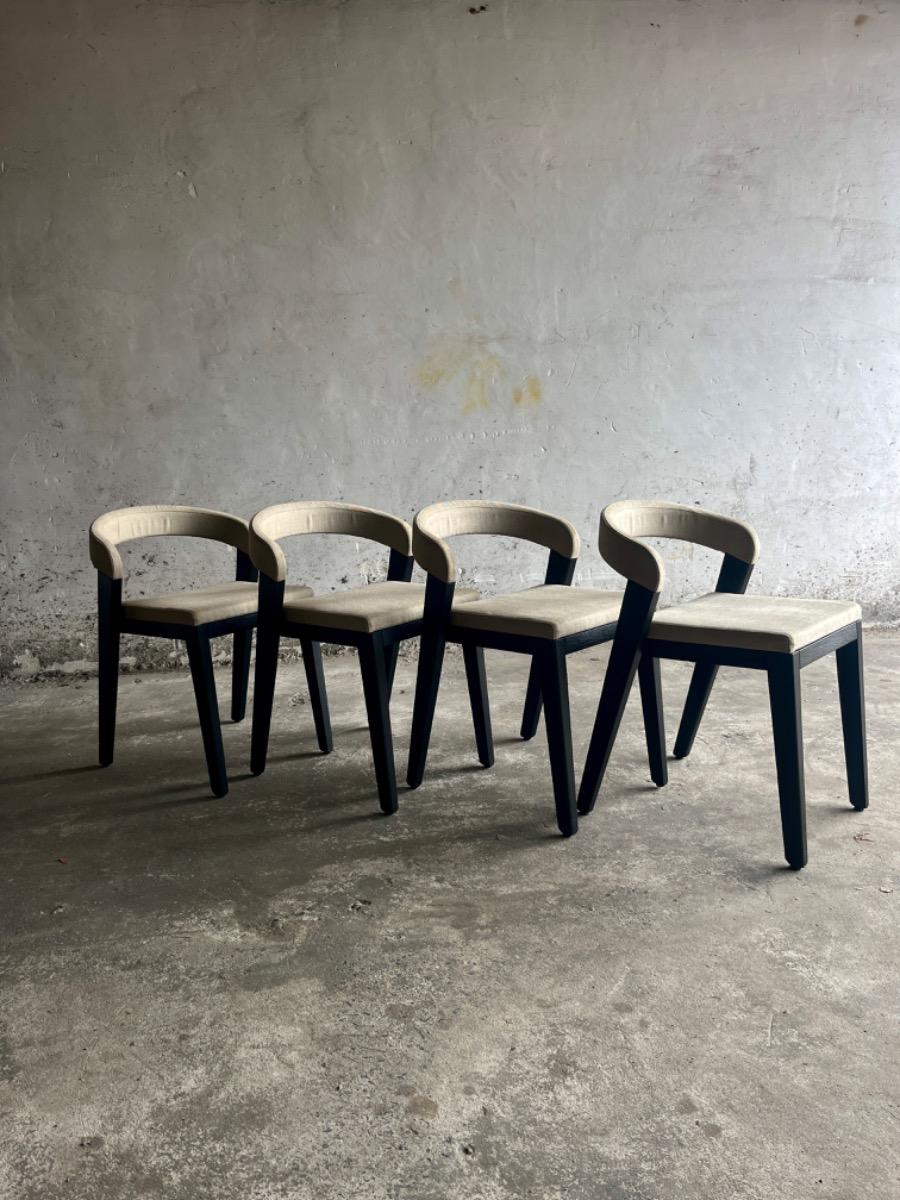 Set of 4 'Play' Chairs by Alain Berteau for Van Rossum