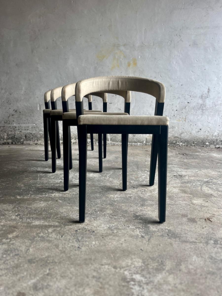 Set of 4 'Play' Chairs by Alain Berteau for Van Rossum