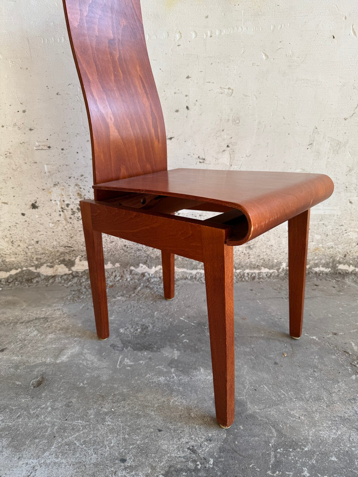 Set of 6 'Molly' chairs by Finazzer (1980s)