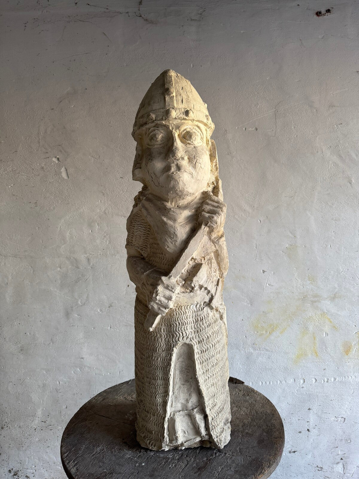 Set of plaster sculptures by Walter De Buck