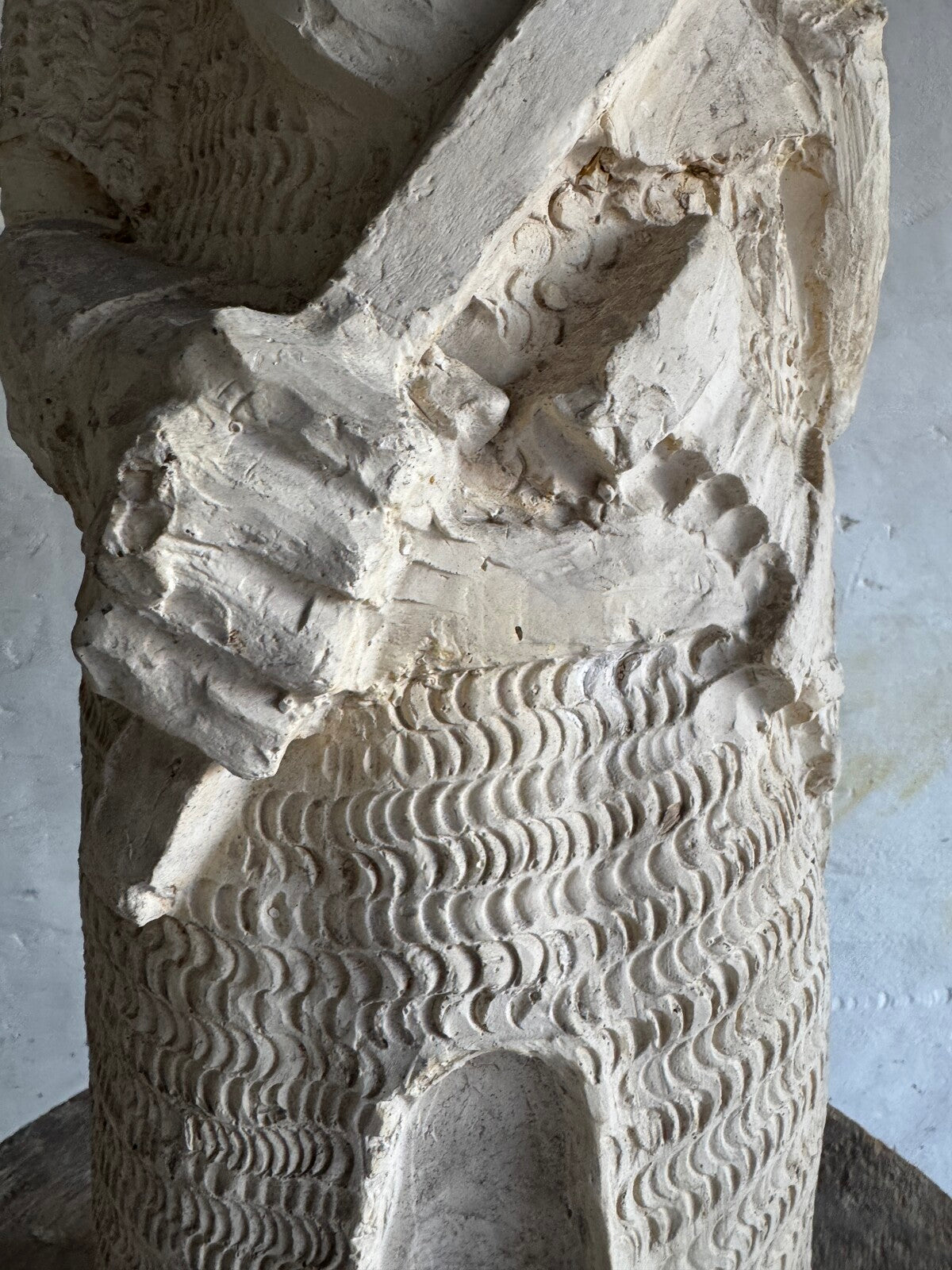Set of plaster sculptures by Walter De Buck