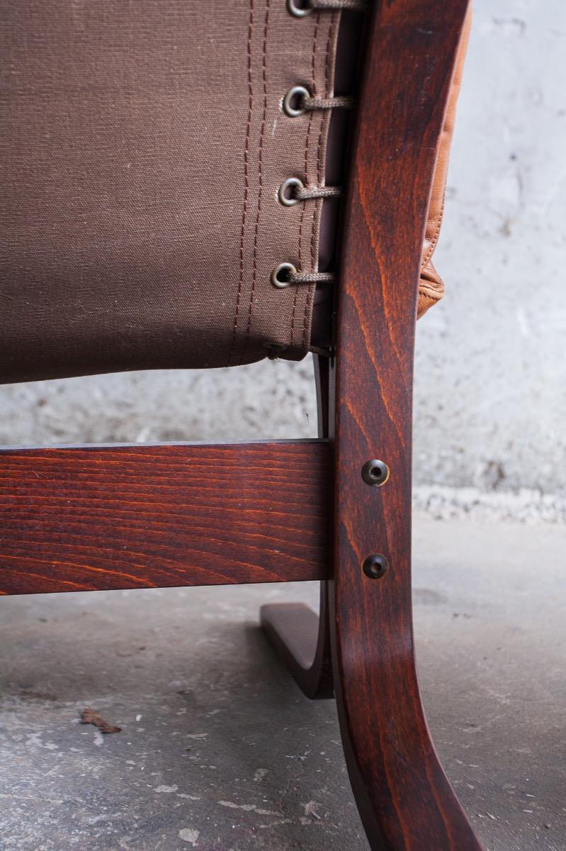 Siesta fauteuil met ottoman door Ingmar Relling