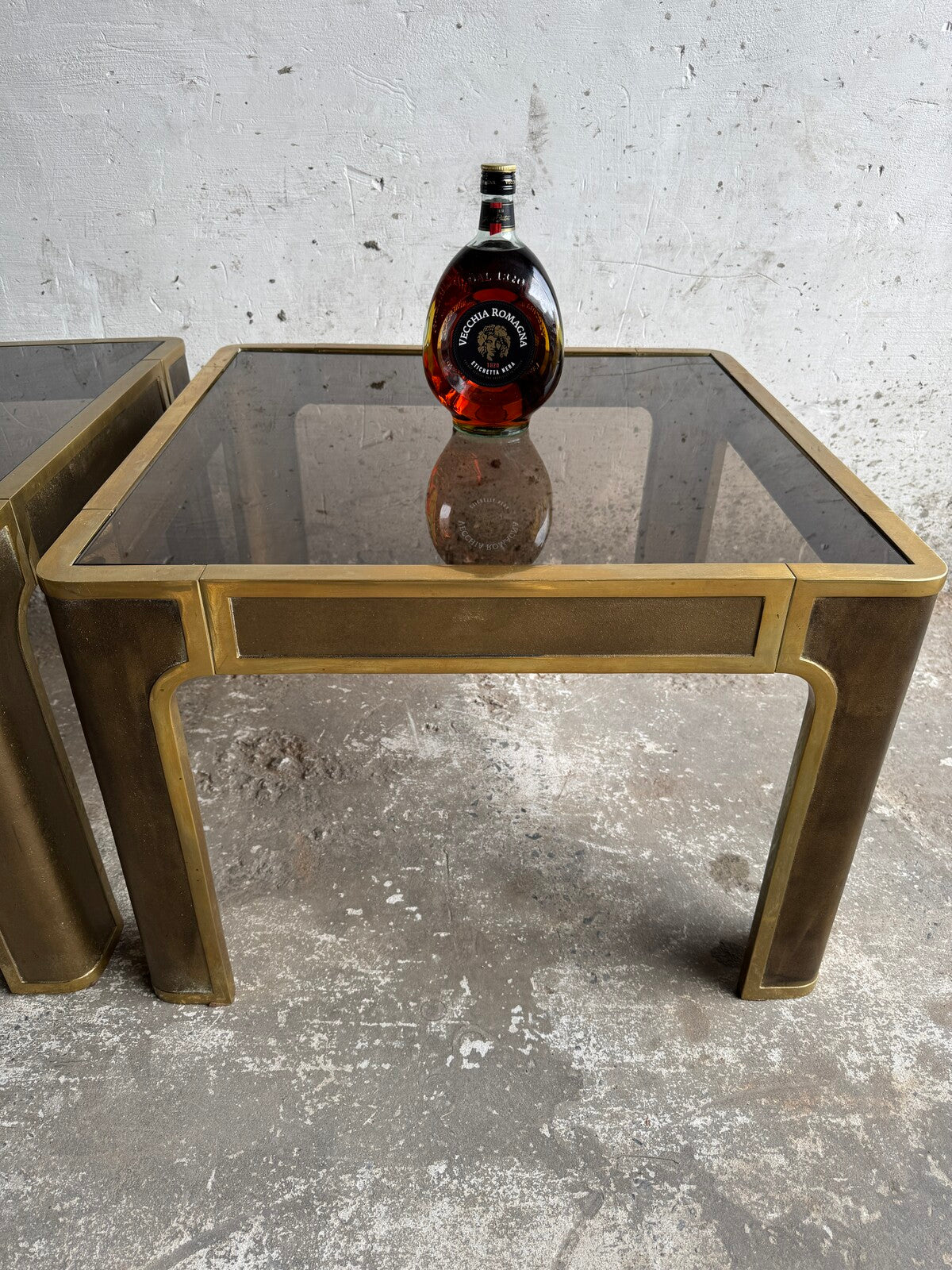 Bronzen bijzettafels van Peter Van Heeck (België, jaren 70)