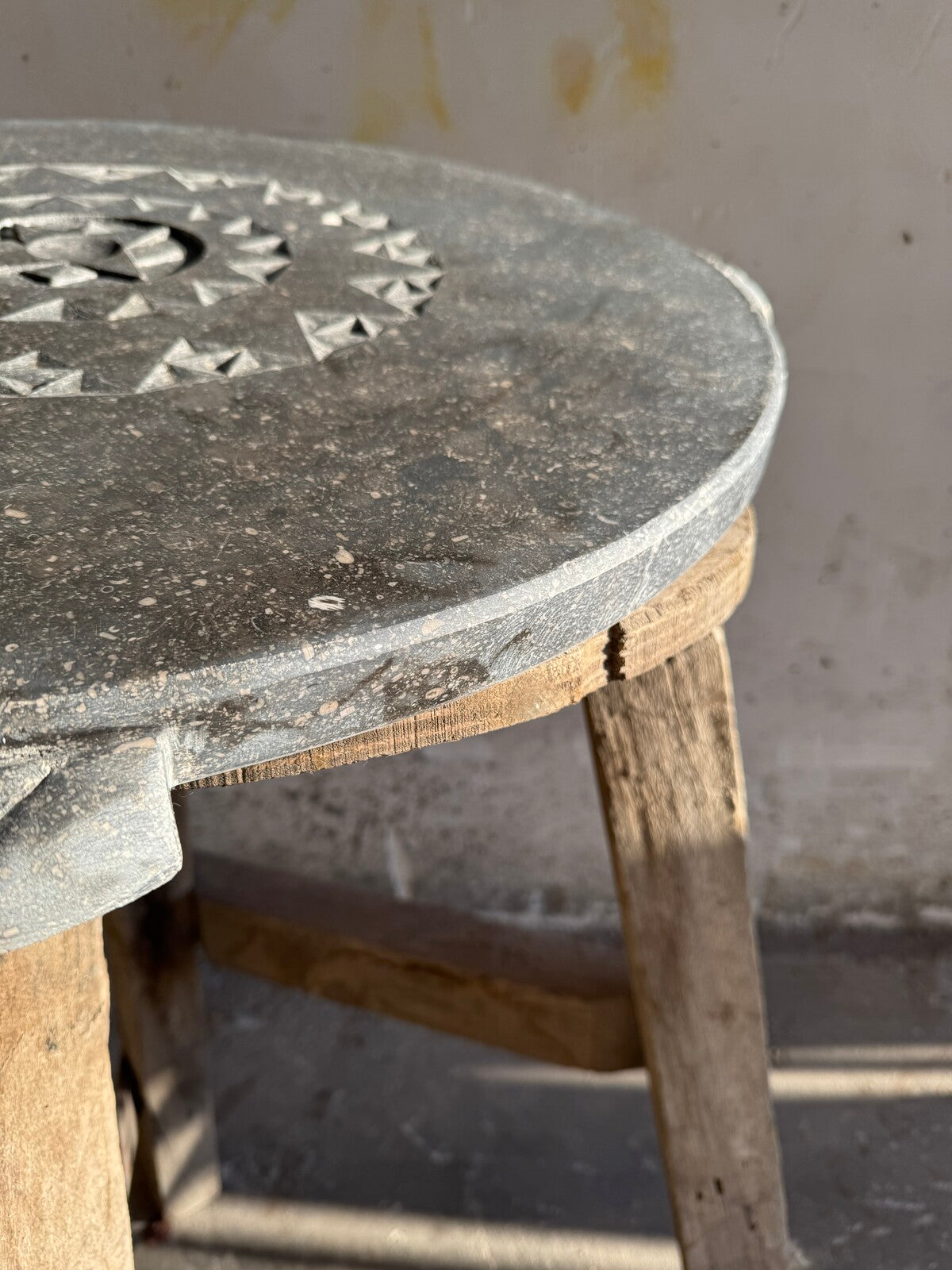 Stone artwork from Walter De Buck's studio