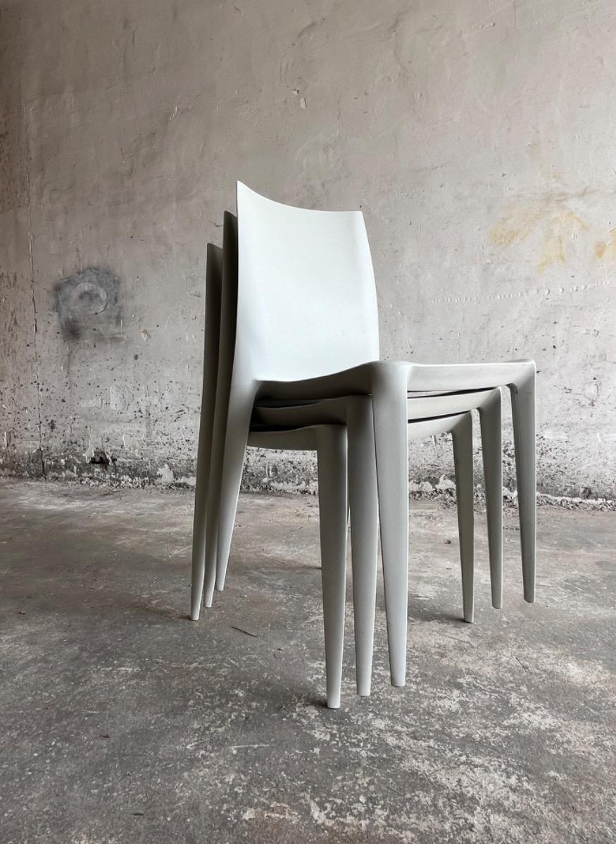 Set van 6 Bellini stoelen door Mario Bellini voor Heller