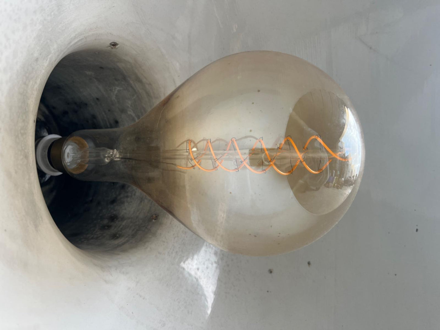 XXL industriële geëmailleerde lamp