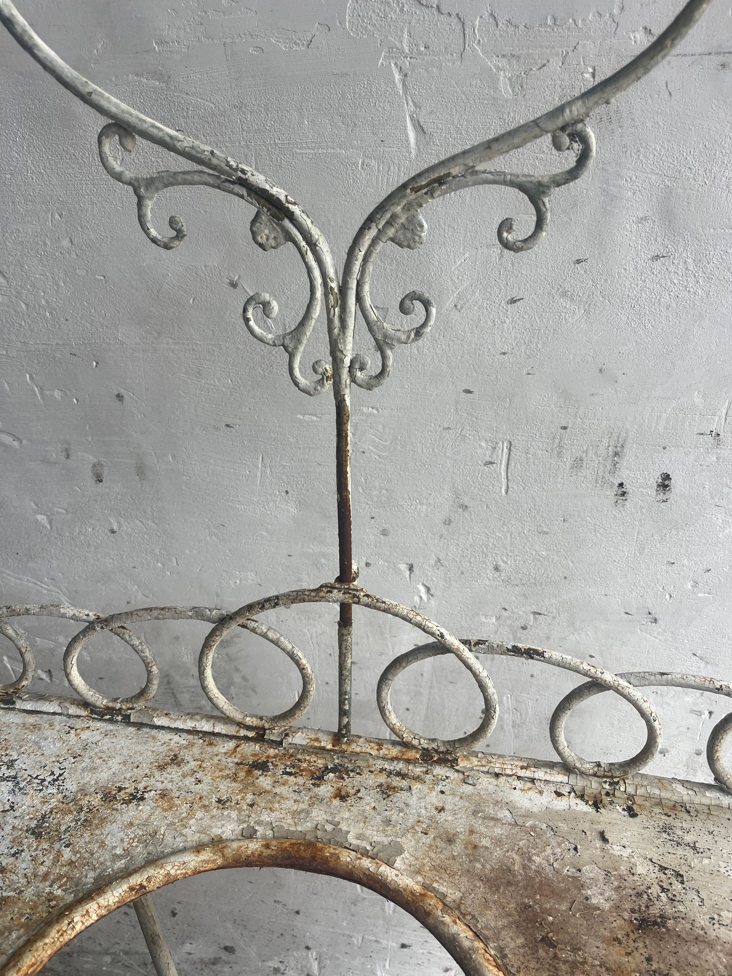 Antique French Wrought Iron Washstand, 19th Century