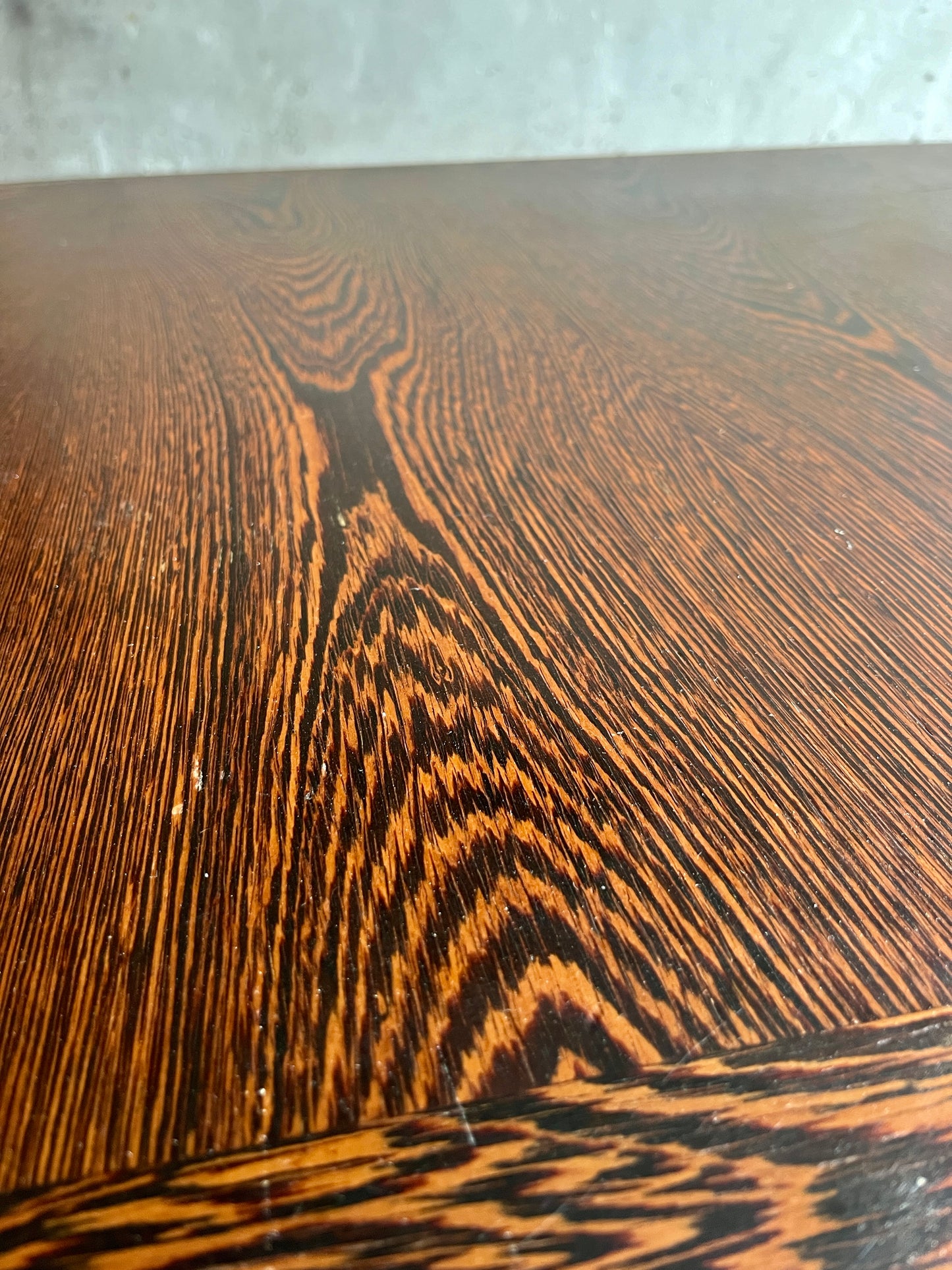 Mid-Century Belgian Dining Table with Chrome Legs