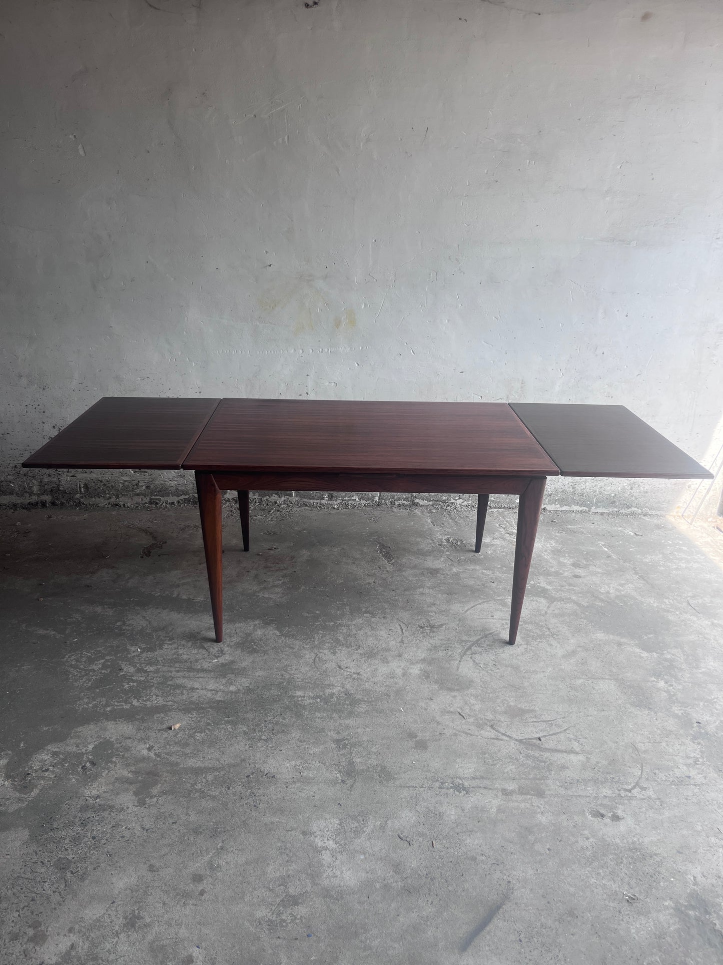 Danish Rosewood Extendable Dining Table by Niels O. Møller, Model 254, Denmark, 1960s