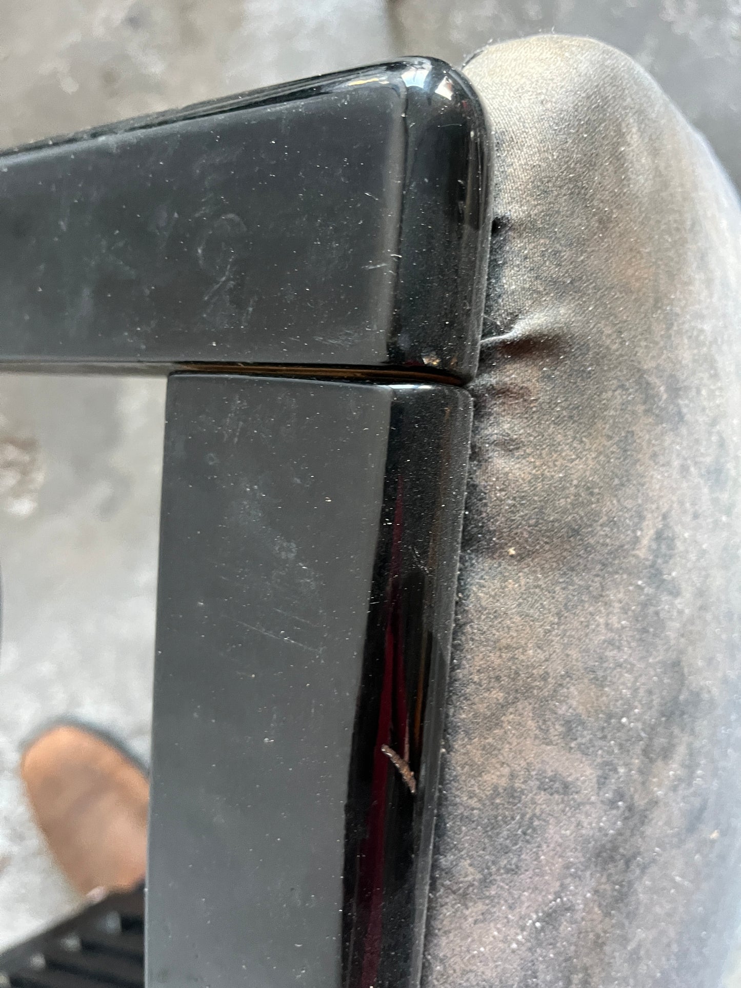 Set of 6 Black Vintage Dining Chairs