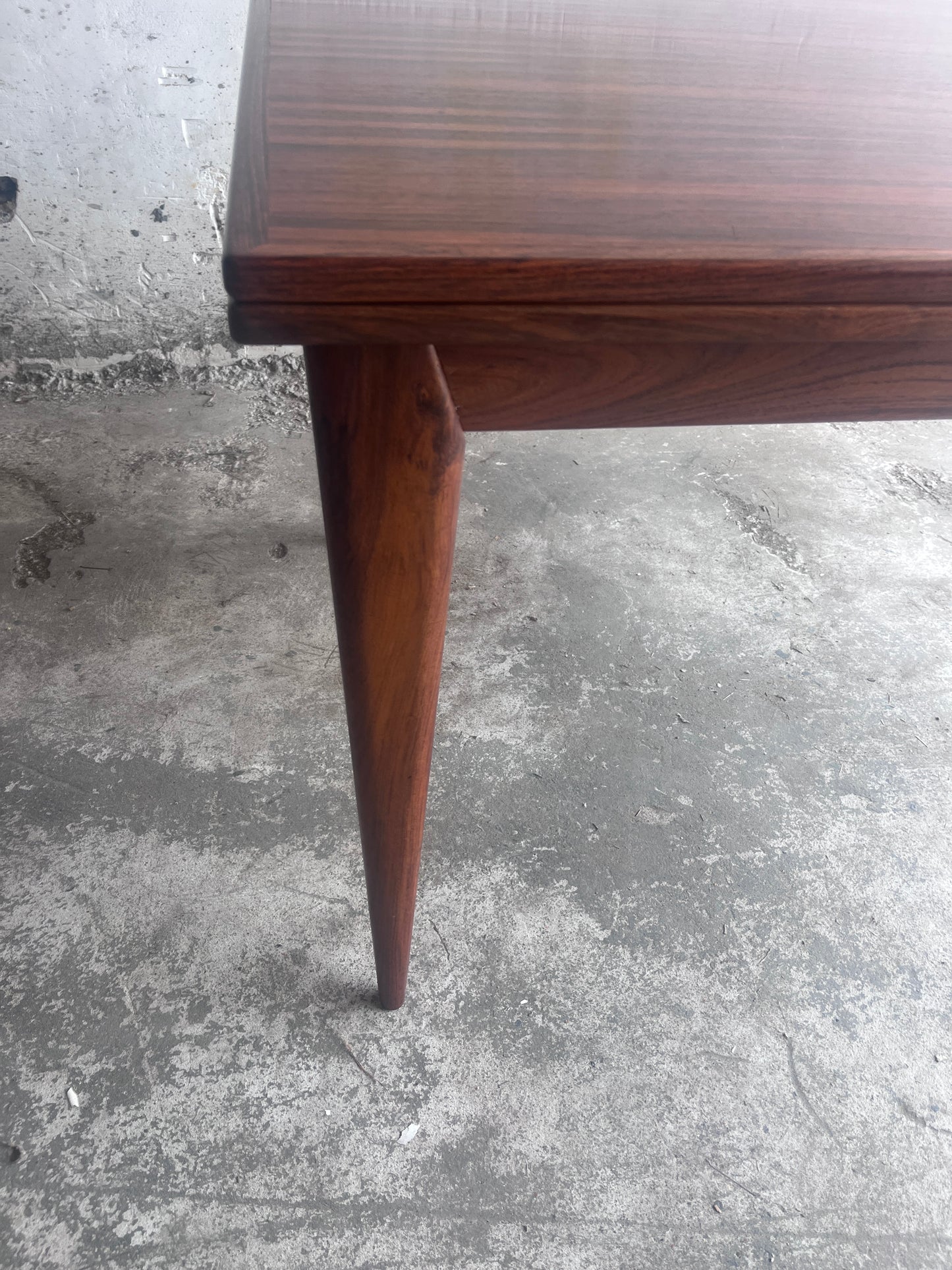 Danish Rosewood Extendable Dining Table by Niels O. Møller, Model 254, Denmark, 1960s
