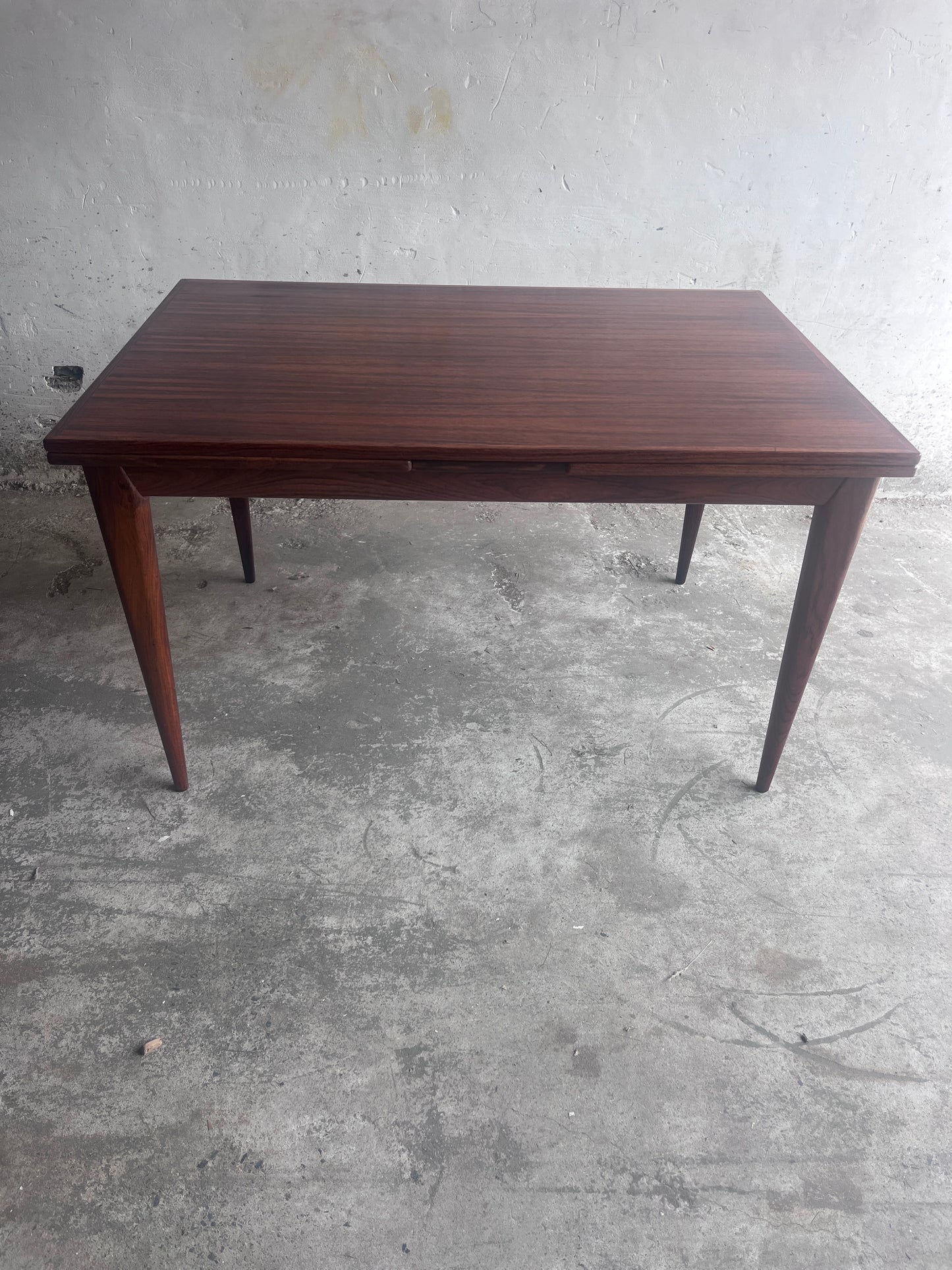 Danish Rosewood Extendable Dining Table by Niels O. Møller, Model 254, Denmark, 1960s