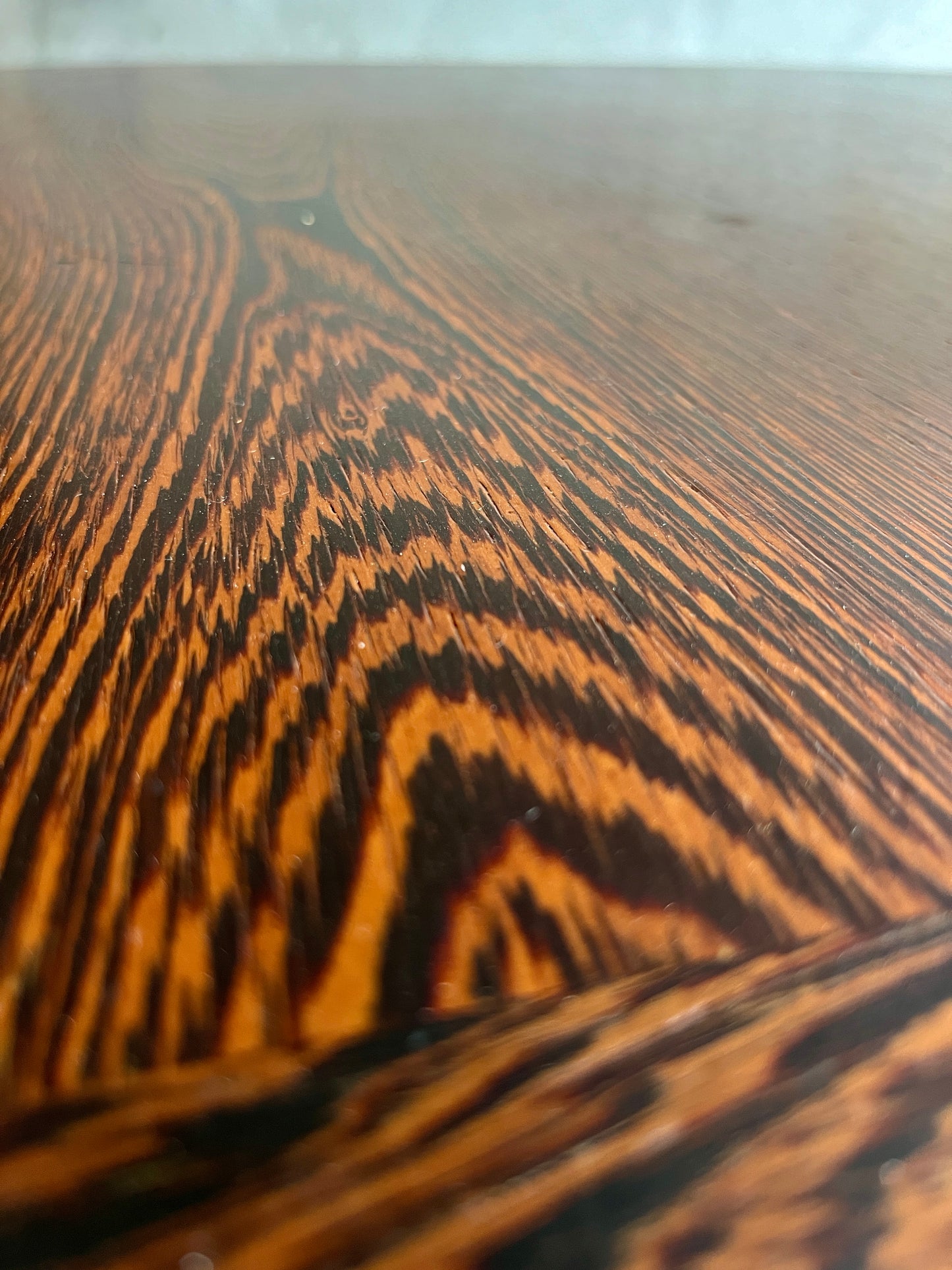 Mid-Century Belgian Dining Table with Chrome Legs