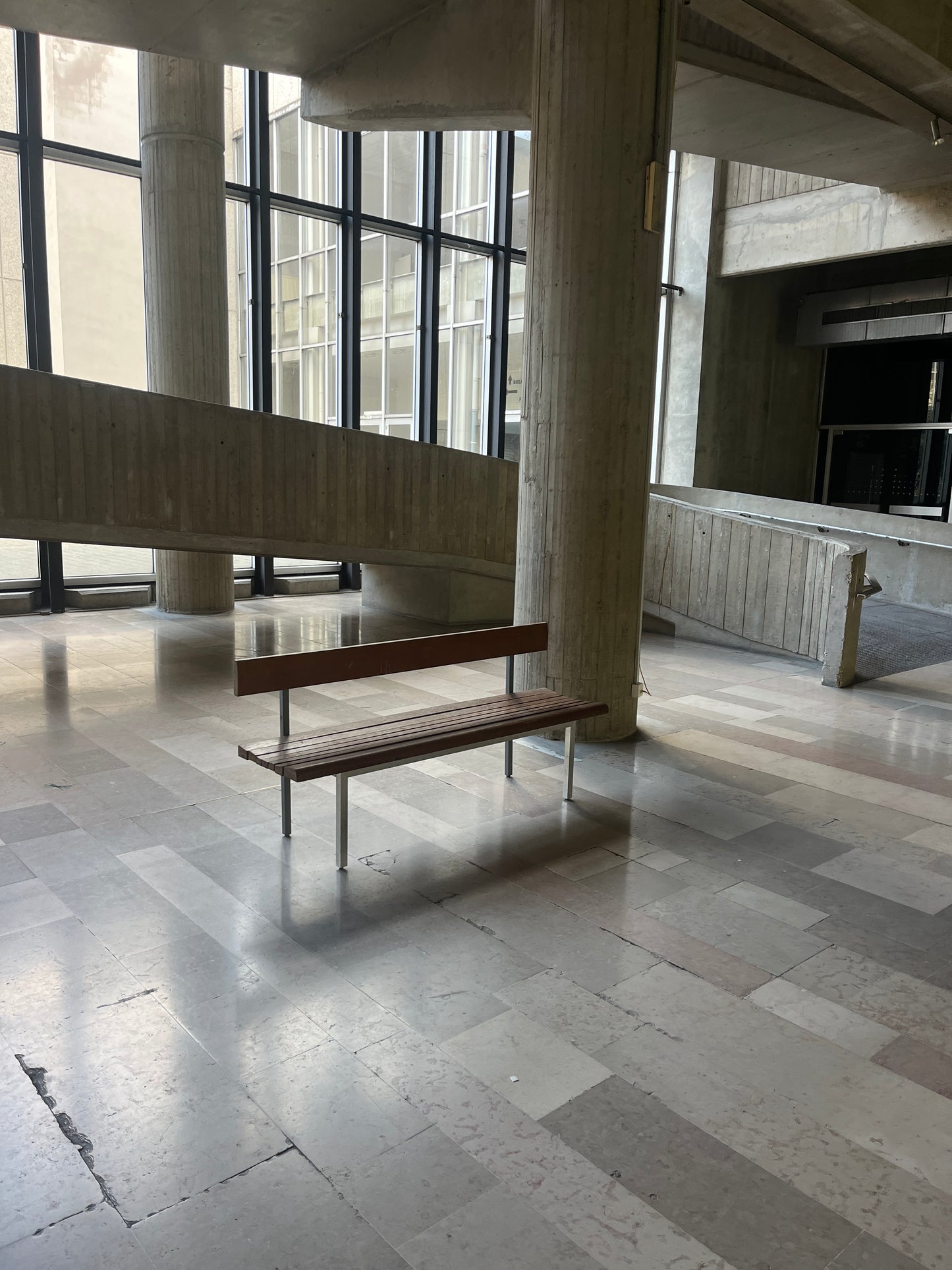 Christophe Gevers Architectural Bench – ICC Ghent (3 Available)
