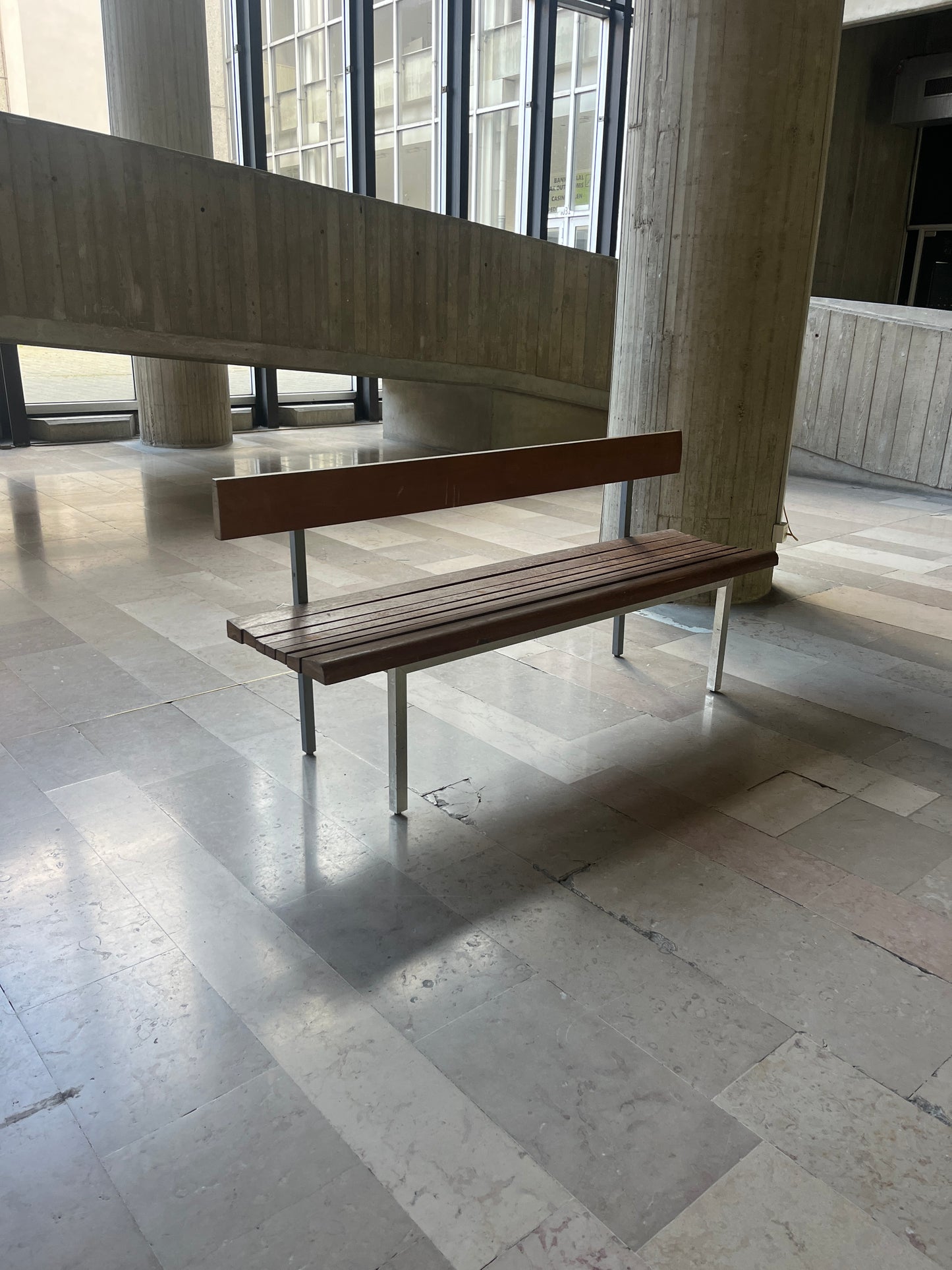 Christophe Gevers Architectural Bench – ICC Ghent (3 Available)