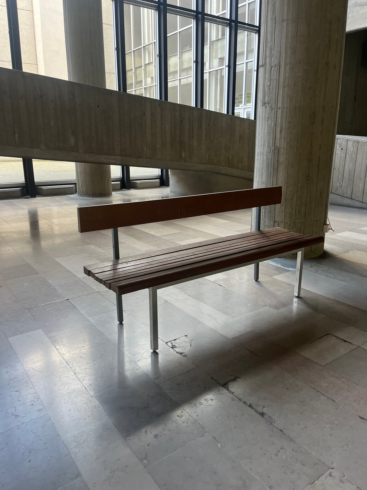 Christophe Gevers Architectural Bench – ICC Ghent (3 Available)