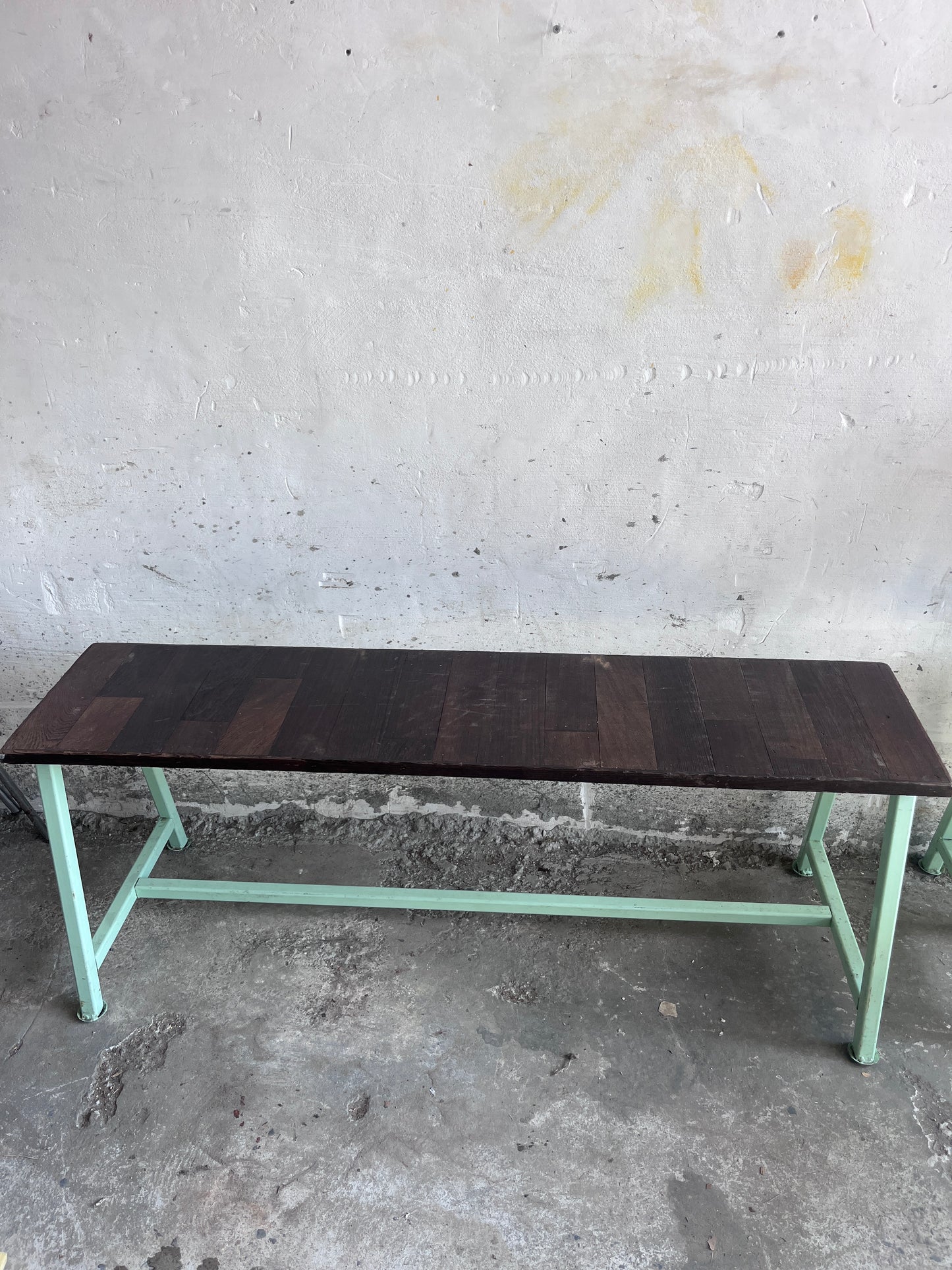 Vintage Industrial Benches and Stools, Set of 9, 1950s–1960s