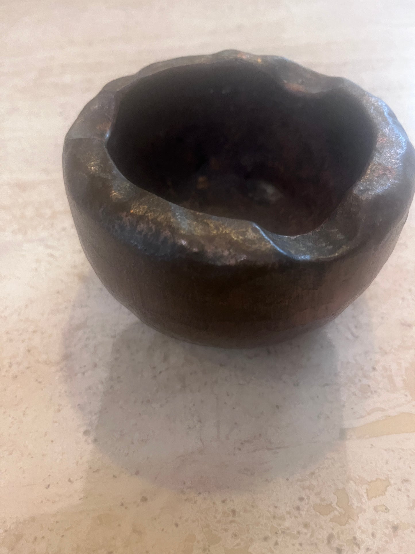 Antique Bronze Mortar and Pestle